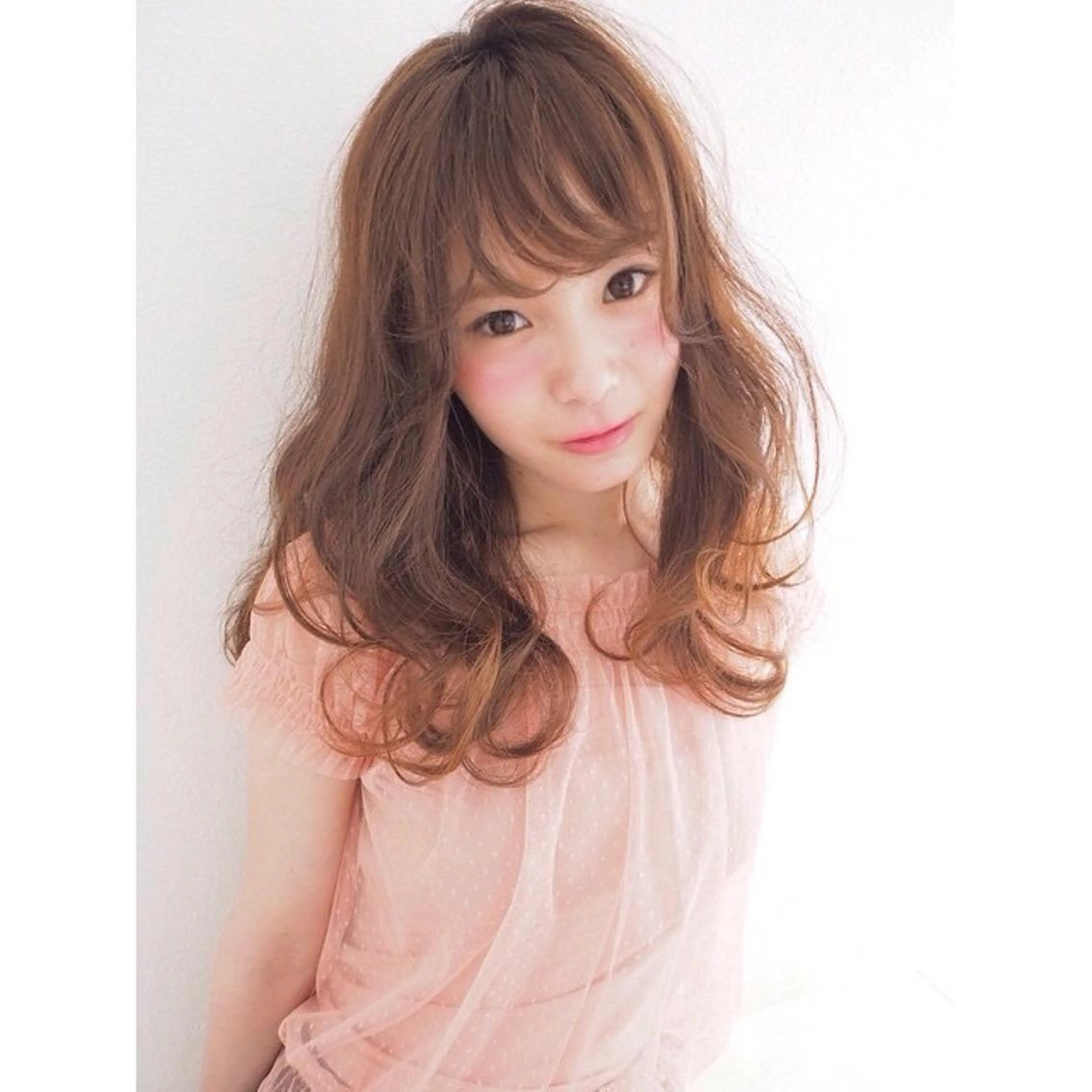 セミロング 土井 浩輔のヘアスタイル
