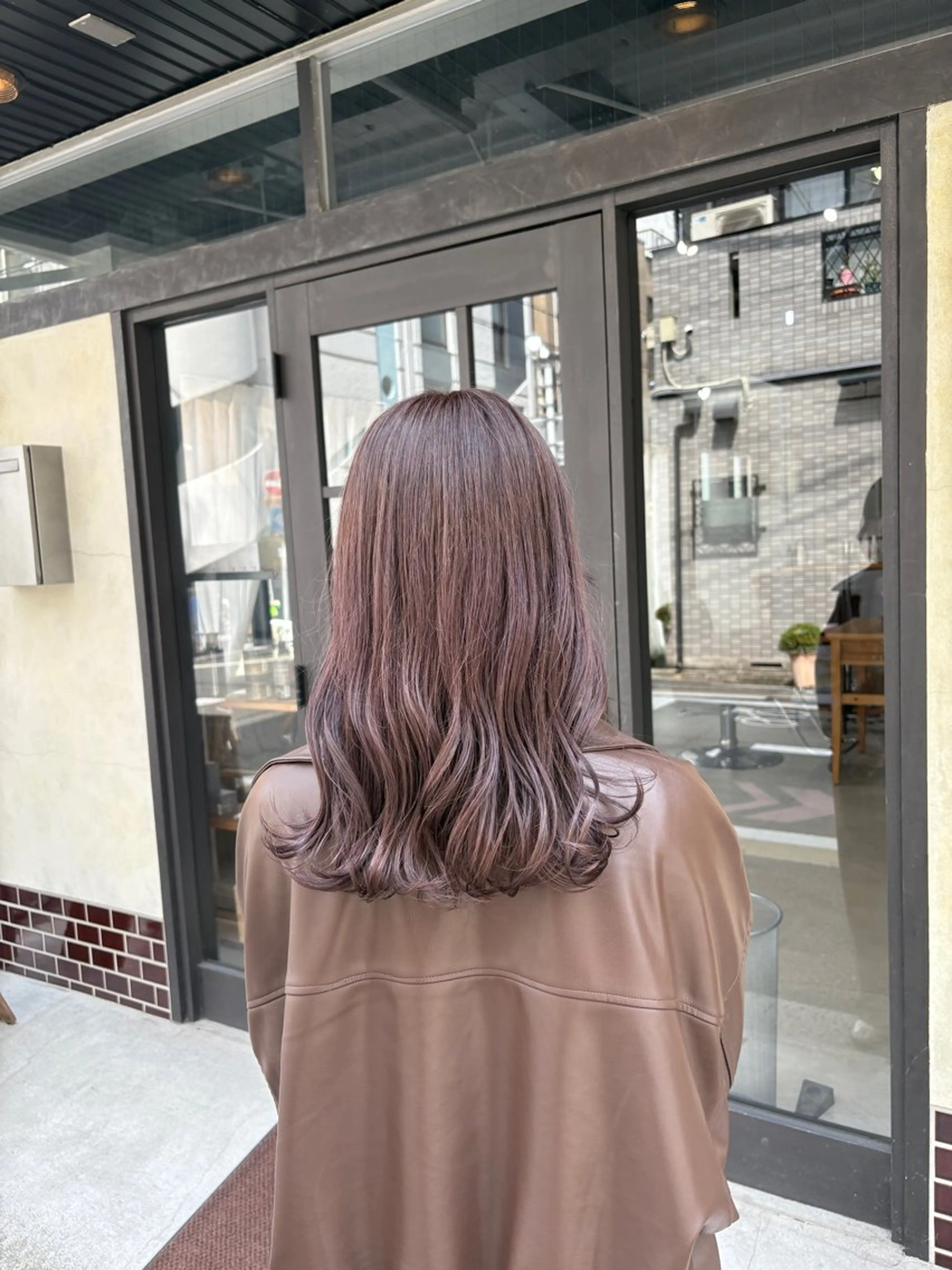 セミロング ヘアカラー 京都/カラー/松野 翔のヘアスタイル