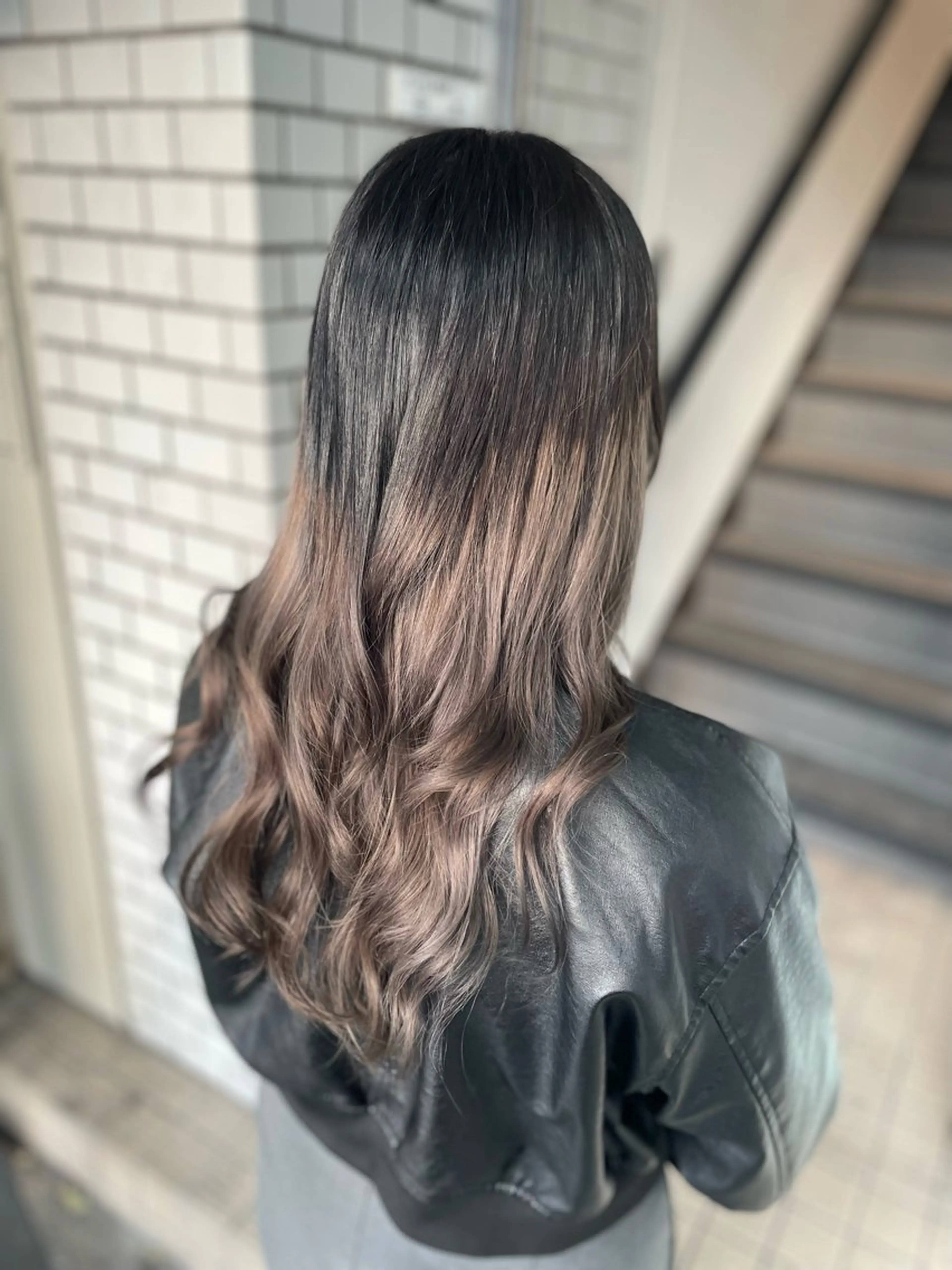 セミロング カラー グラデーションカラー 野崎/カラー特化 /天王寺のヘアスタイル