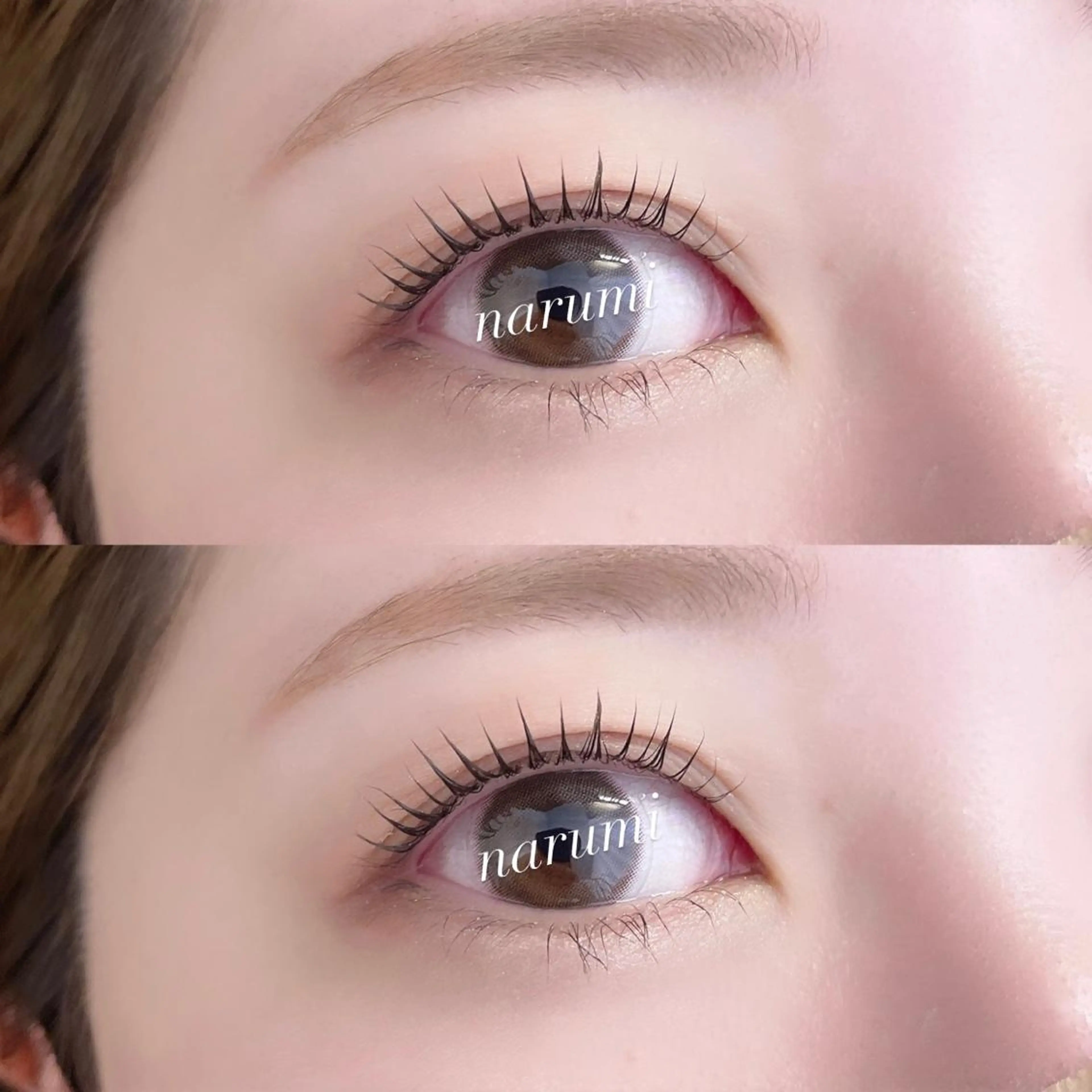 マツエク・マツパ パリジェンヌラッシュリフト アトリエハーロウ なるみのマツエク・マツパデザイン