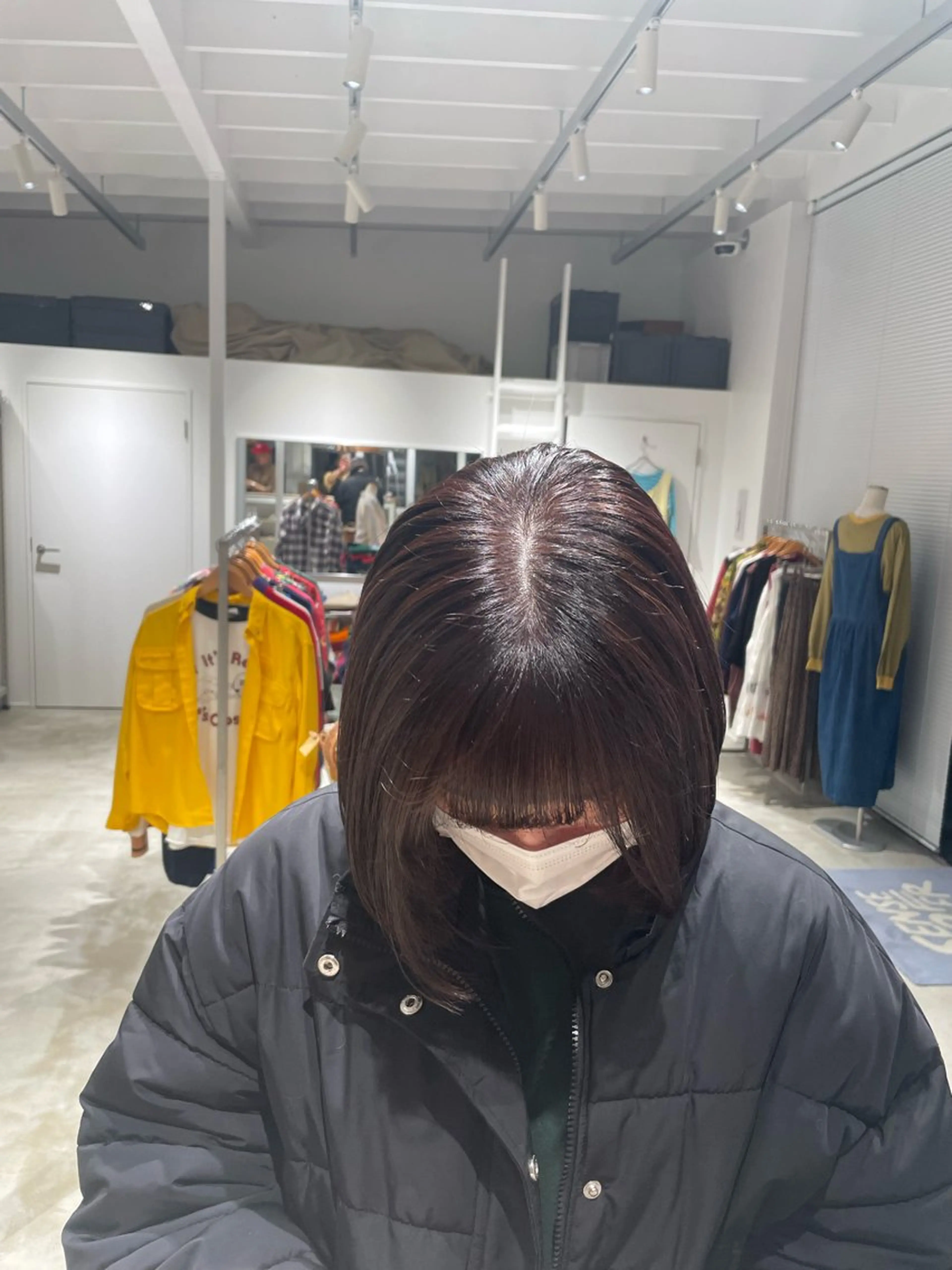 カラー 透明感カラー ハイライトカラー ラベンダーカラー 山口 真希のヘアスタイル