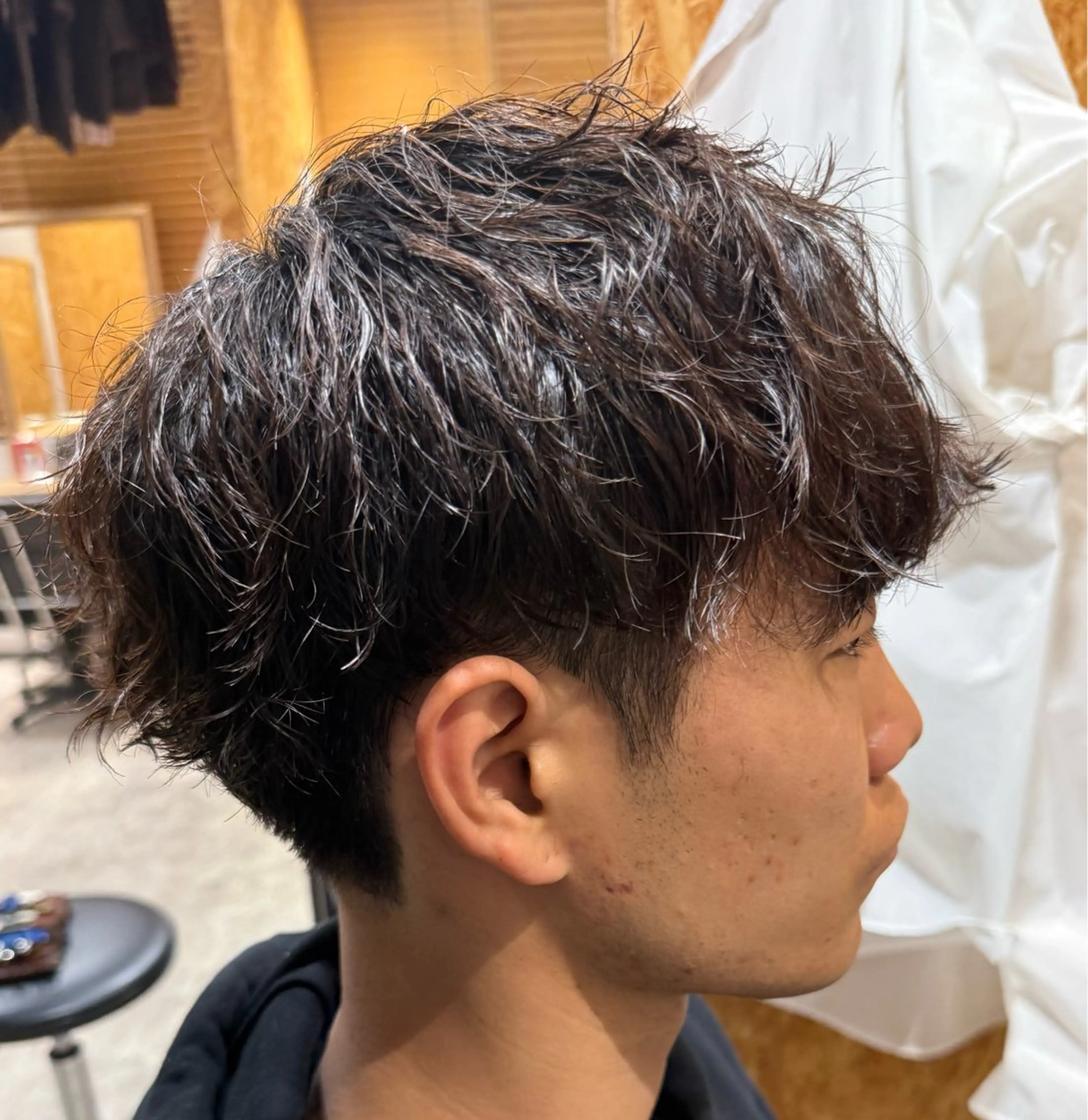 ショート 海老澤 玲二のヘアスタイル