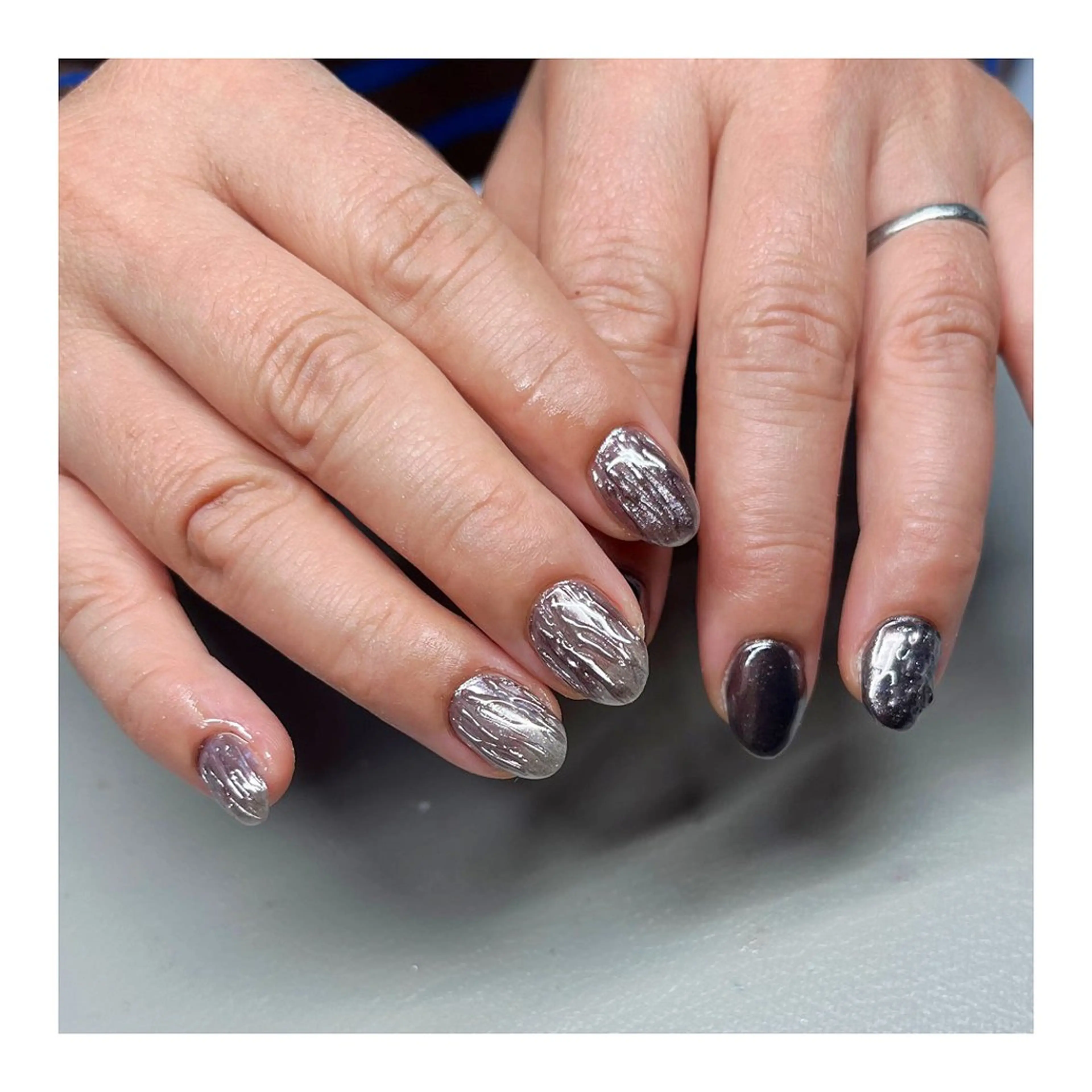 ネイル アートネイル ニュアンスネイル ハンドネイル 587nail *のネイルデザイン