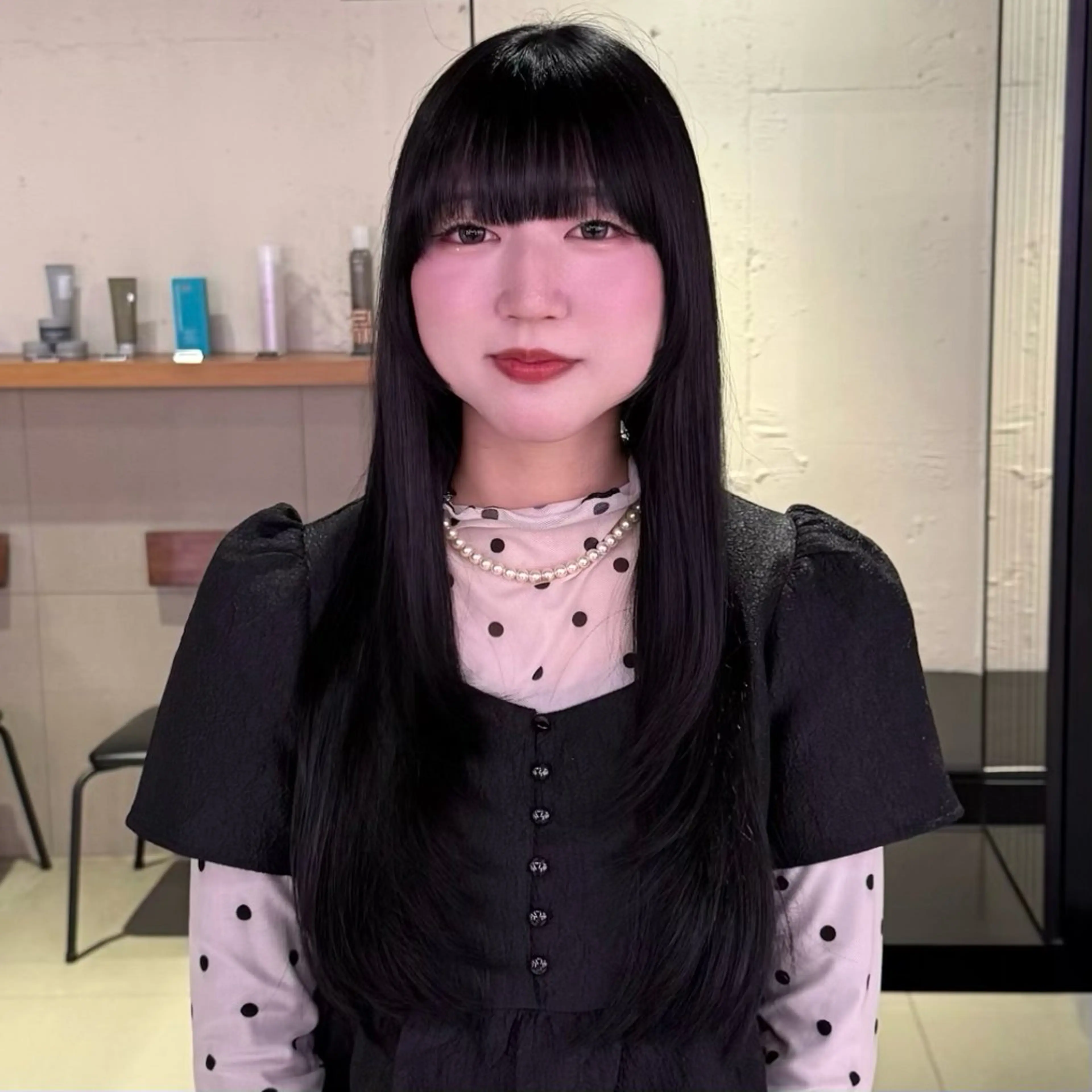 ロング カラー カット ヘアカラー トリートメント ピチカート　本店所属・カットモデル ／ゆうのヘアスタイル