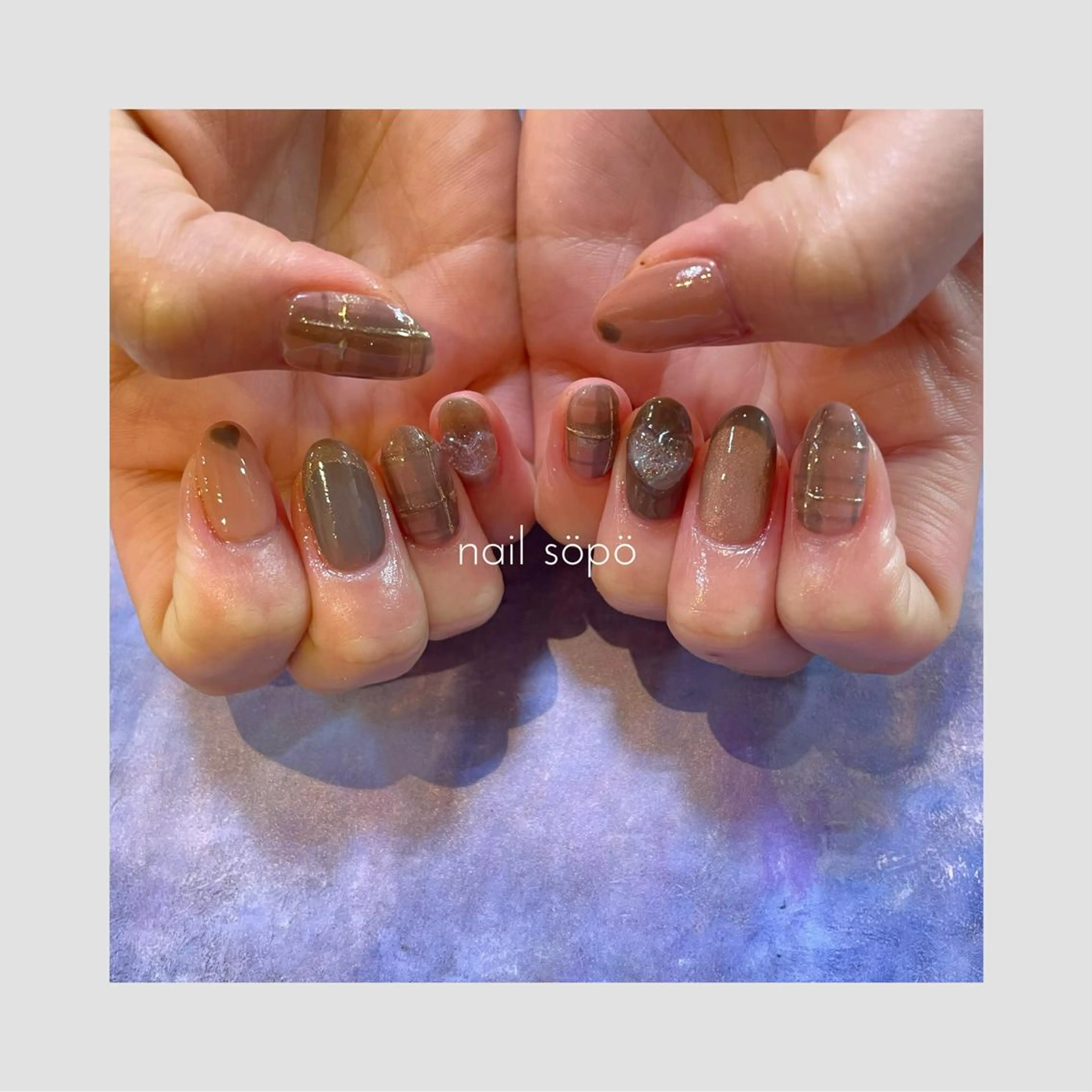 ネイル 自由が丘✳︎奥沢 nail söpöのネイルデザイン
