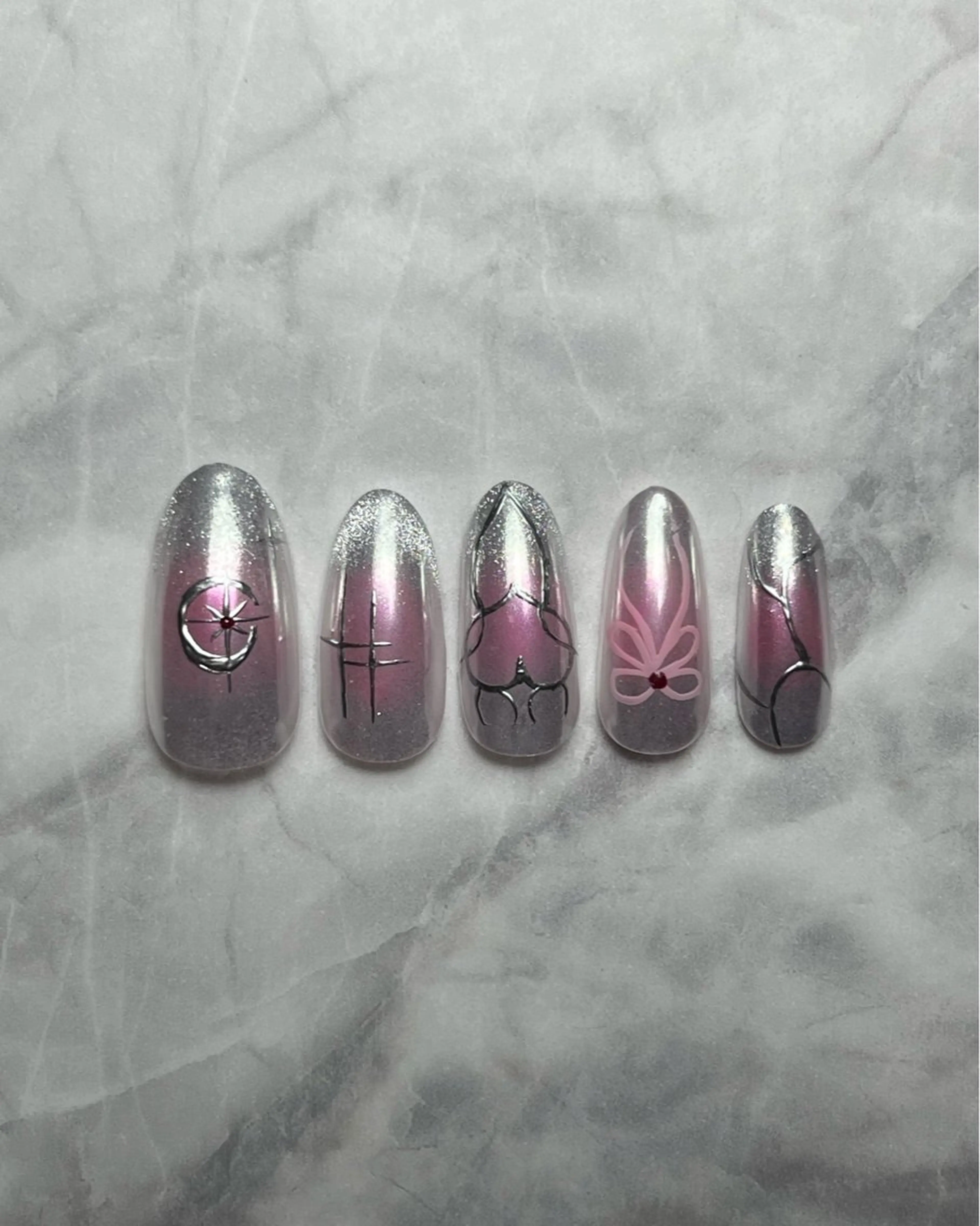 ネイル 7nail所属・なんば7nail YUZUHAのネイルデザイン