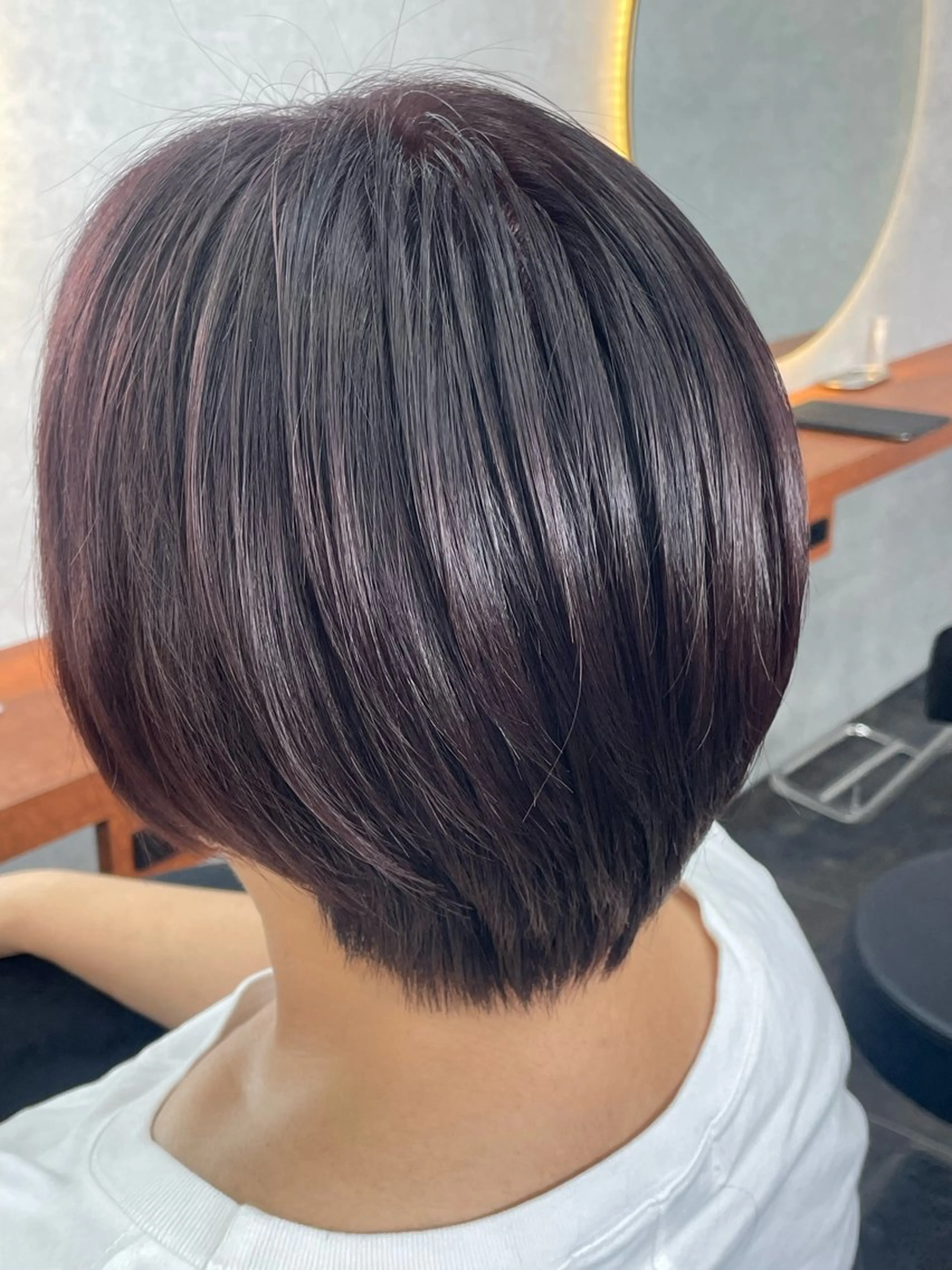 ショート 佐藤 菜穂のヘアスタイル