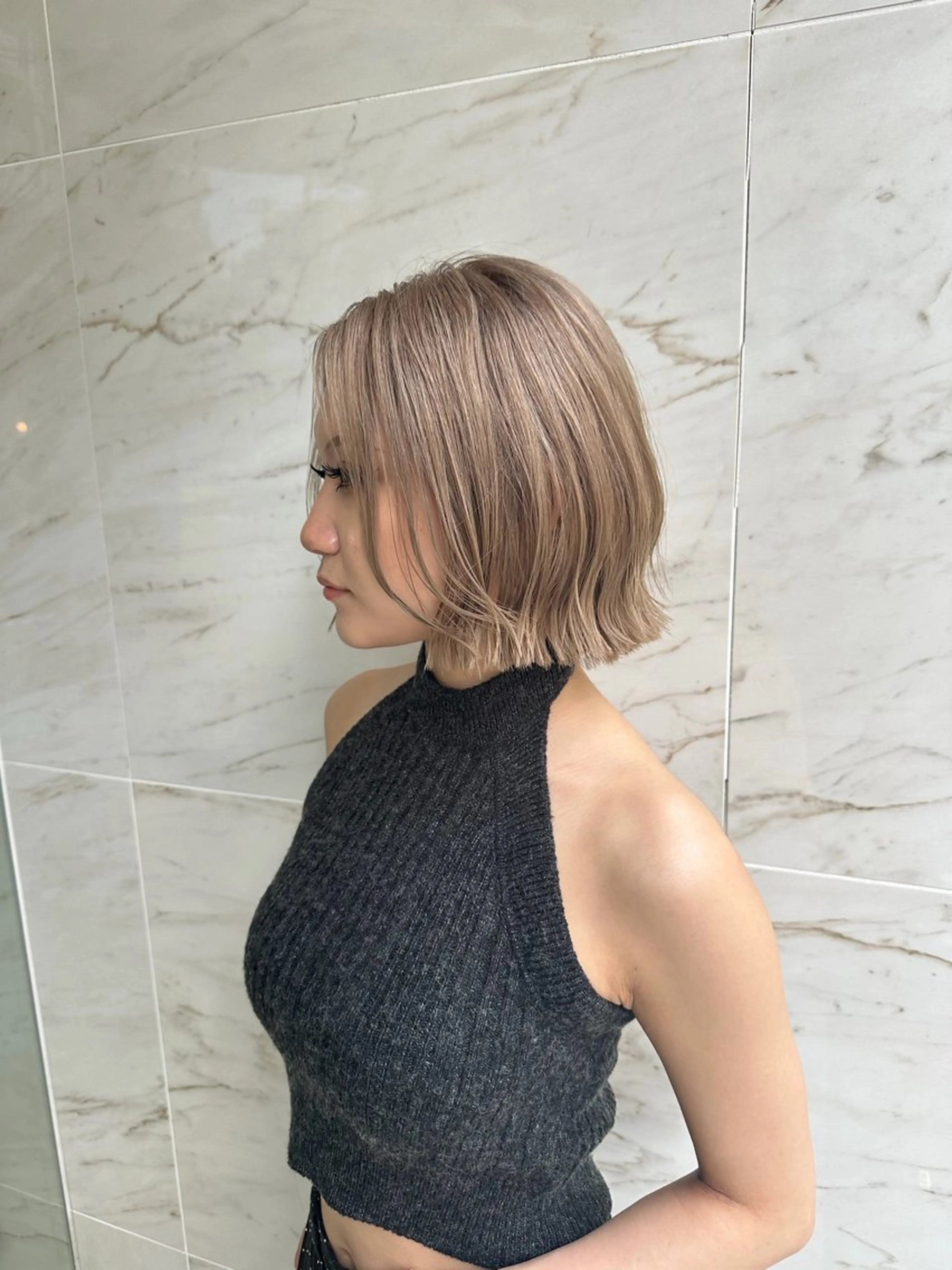 ショート エクステ×レイヤー 黎也のヘアスタイル