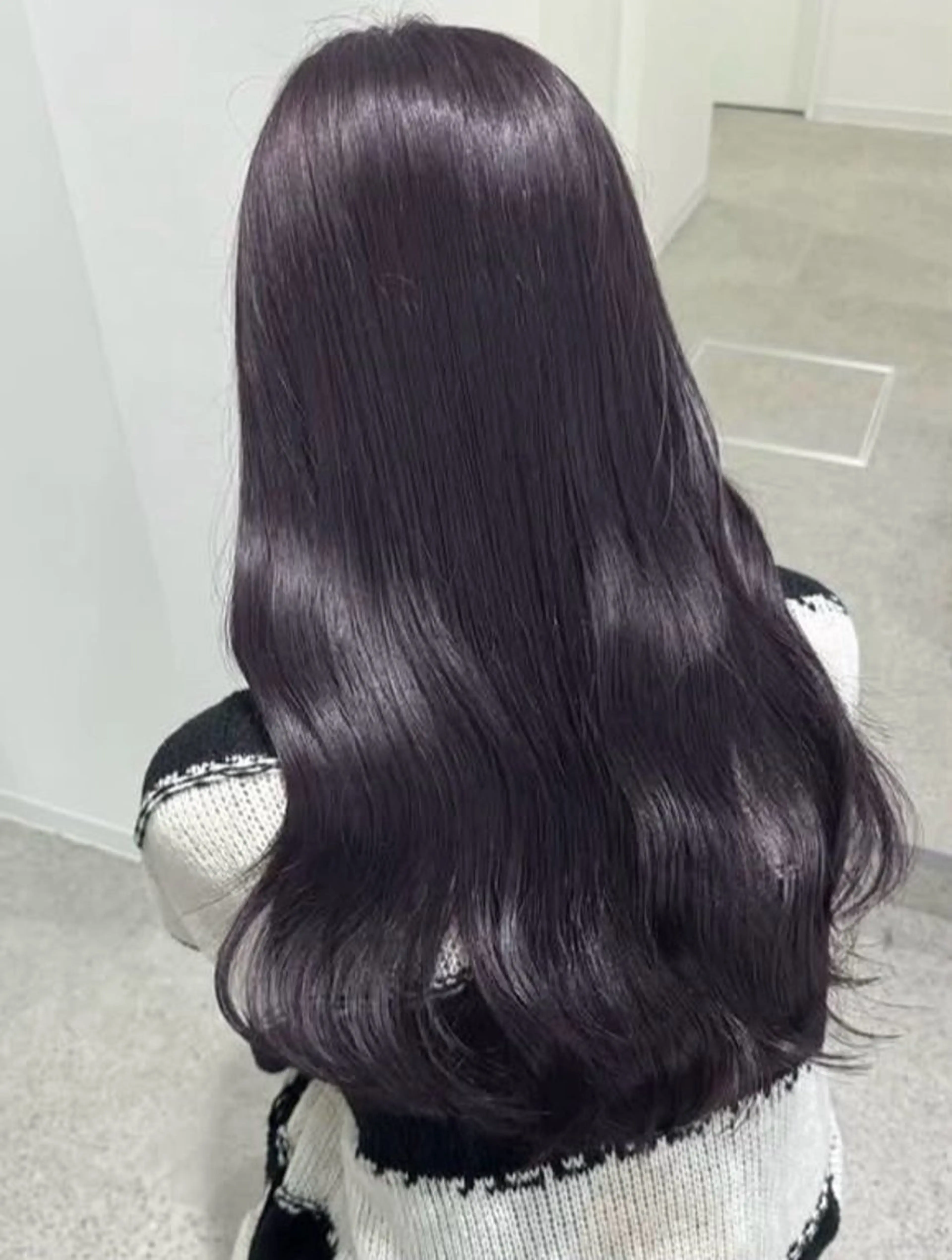 ロング カラー ヘアカラー mimi/暗髪, 透明感カラー˖ ࣪⊹のヘアスタイル