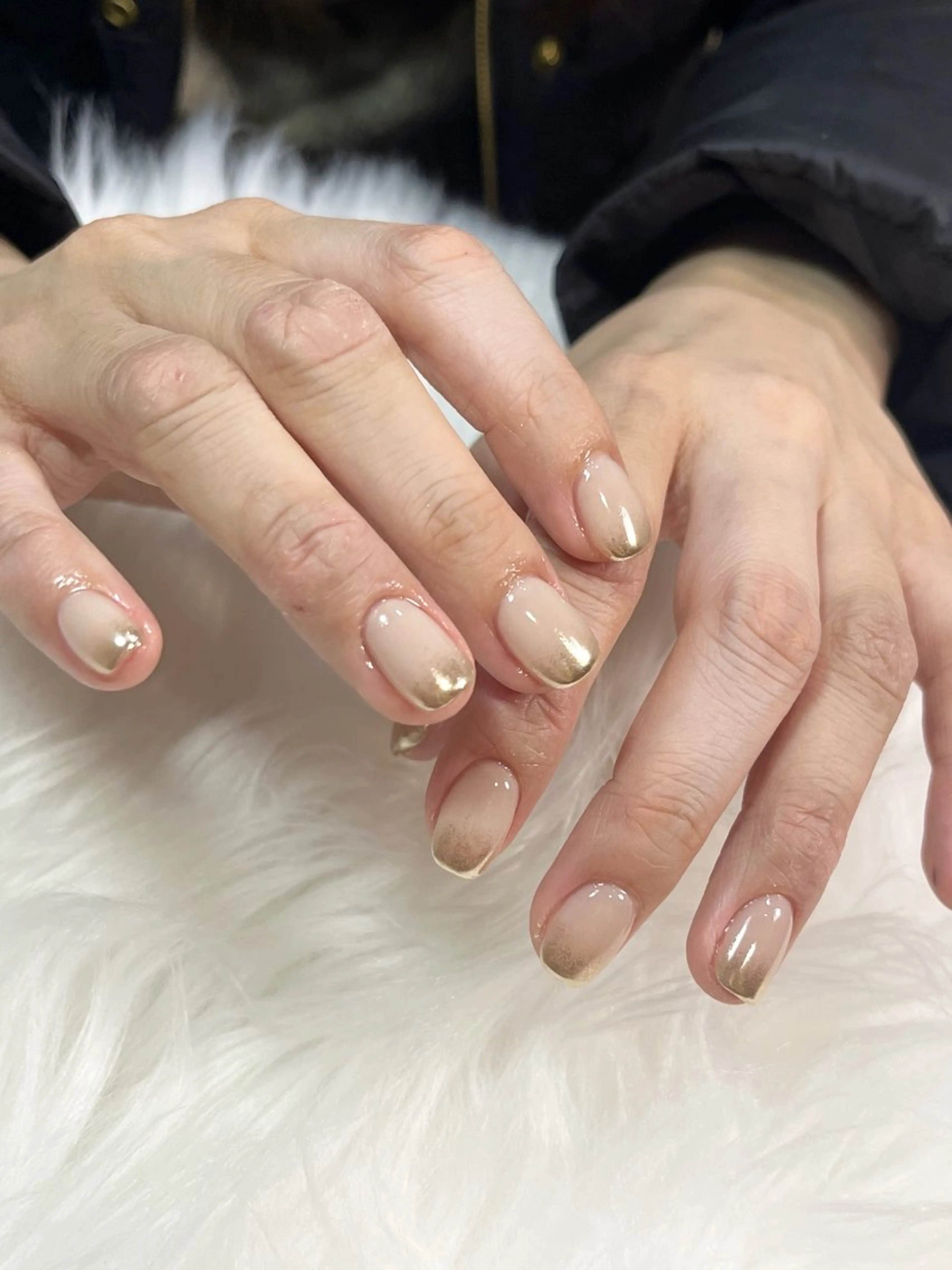 ネイル グラデーション ミラーネイル ワンカラーネイル nail salon Belle＊makoのネイルデザイン