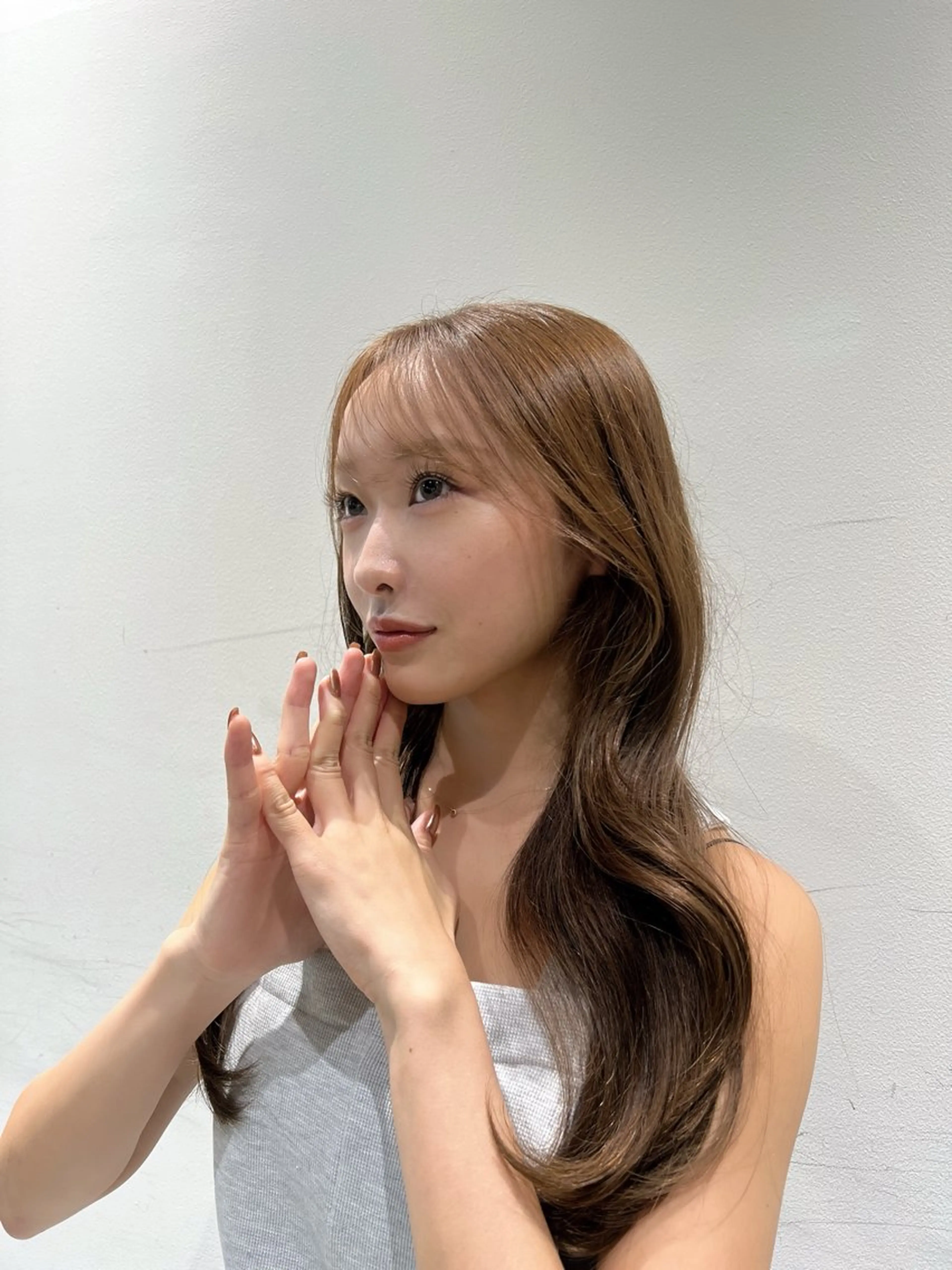 ロング カラー ヘアアレンジ 🎀ハイトーン・艶 カラー HANA🎀のヘアスタイル