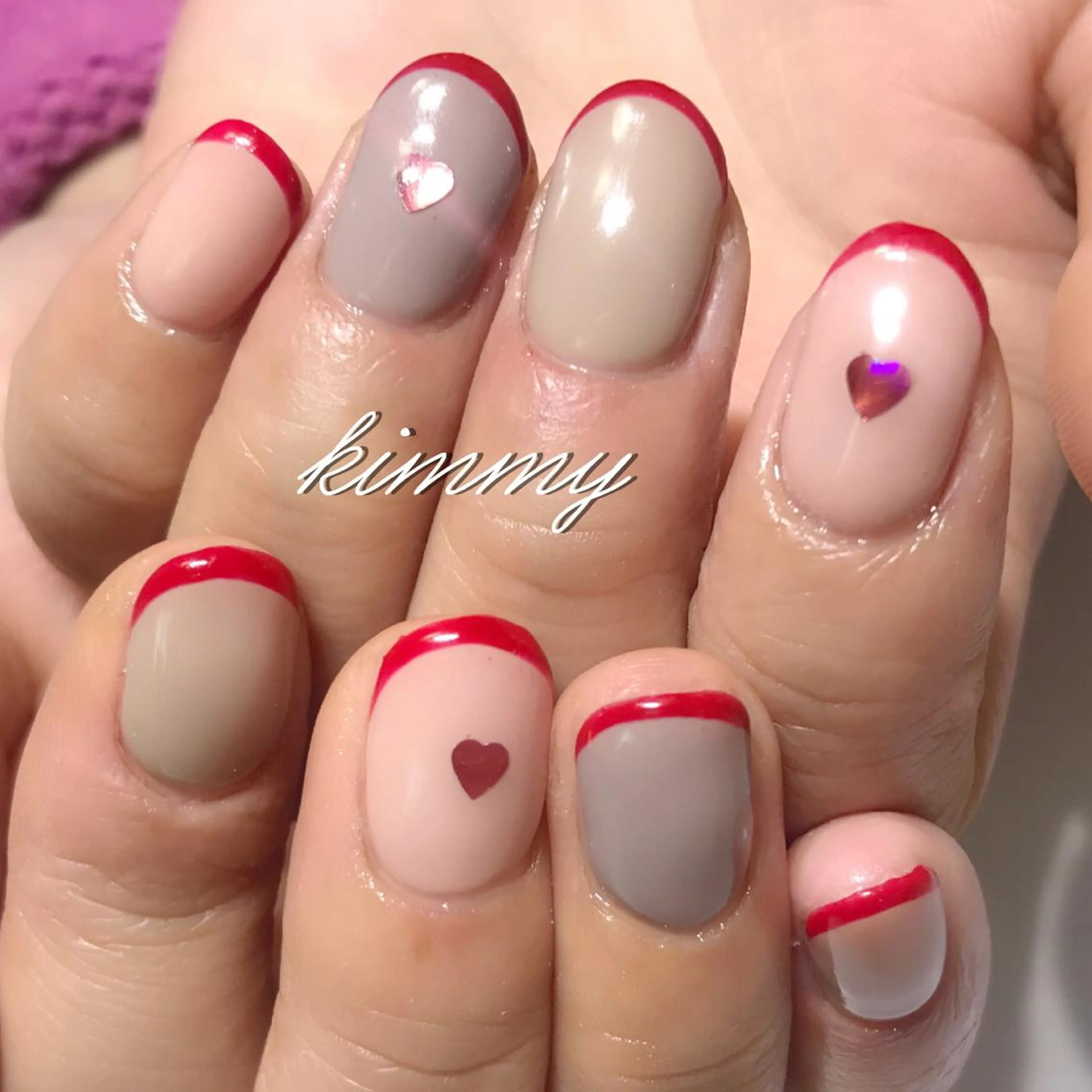ネイル ハンドネイル kimmy nailsのネイルデザイン