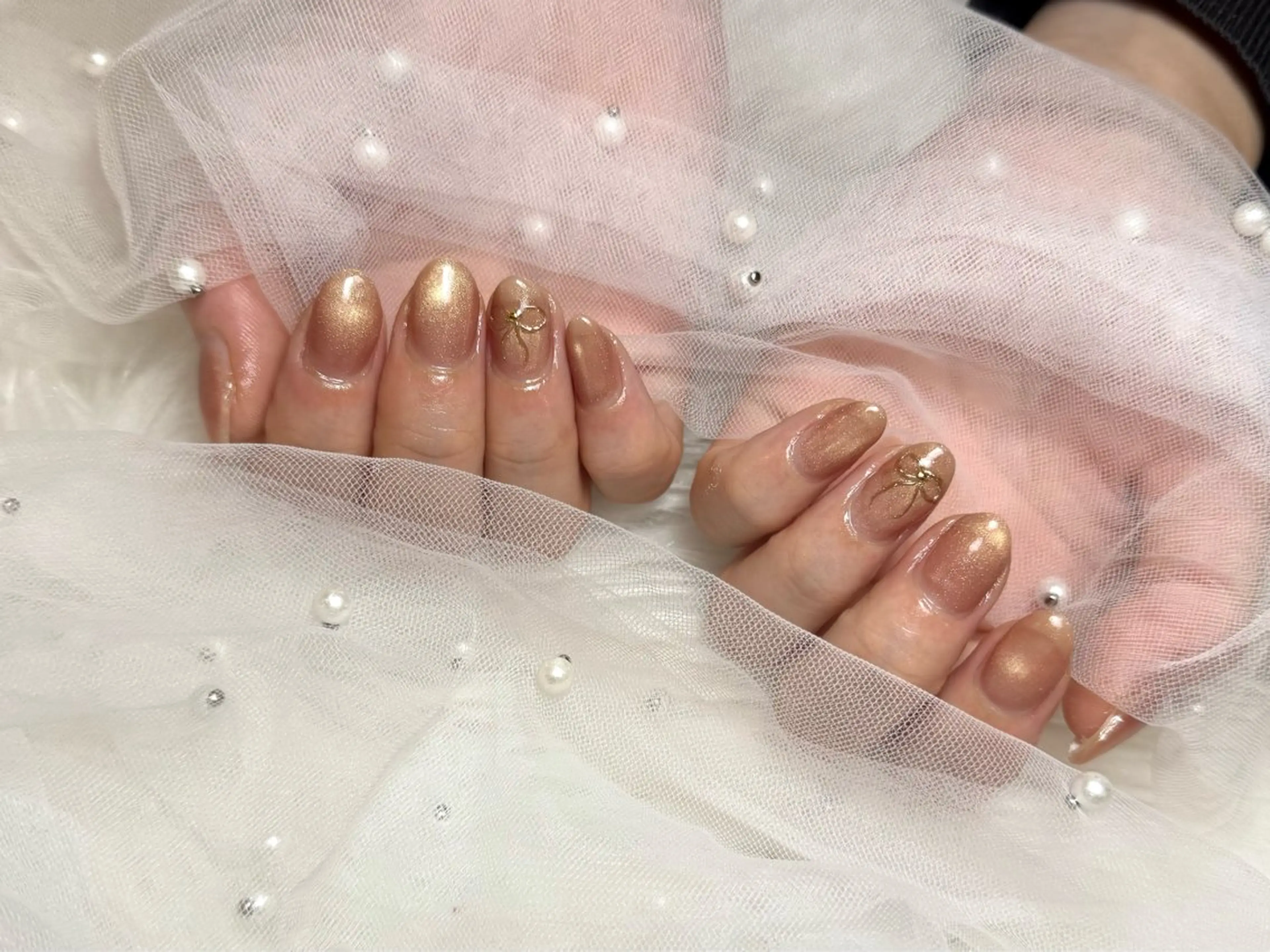 ネイル ハンドネイル ハンドケア peTiT ✨️ yuzuki💞🫧のネイルデザイン