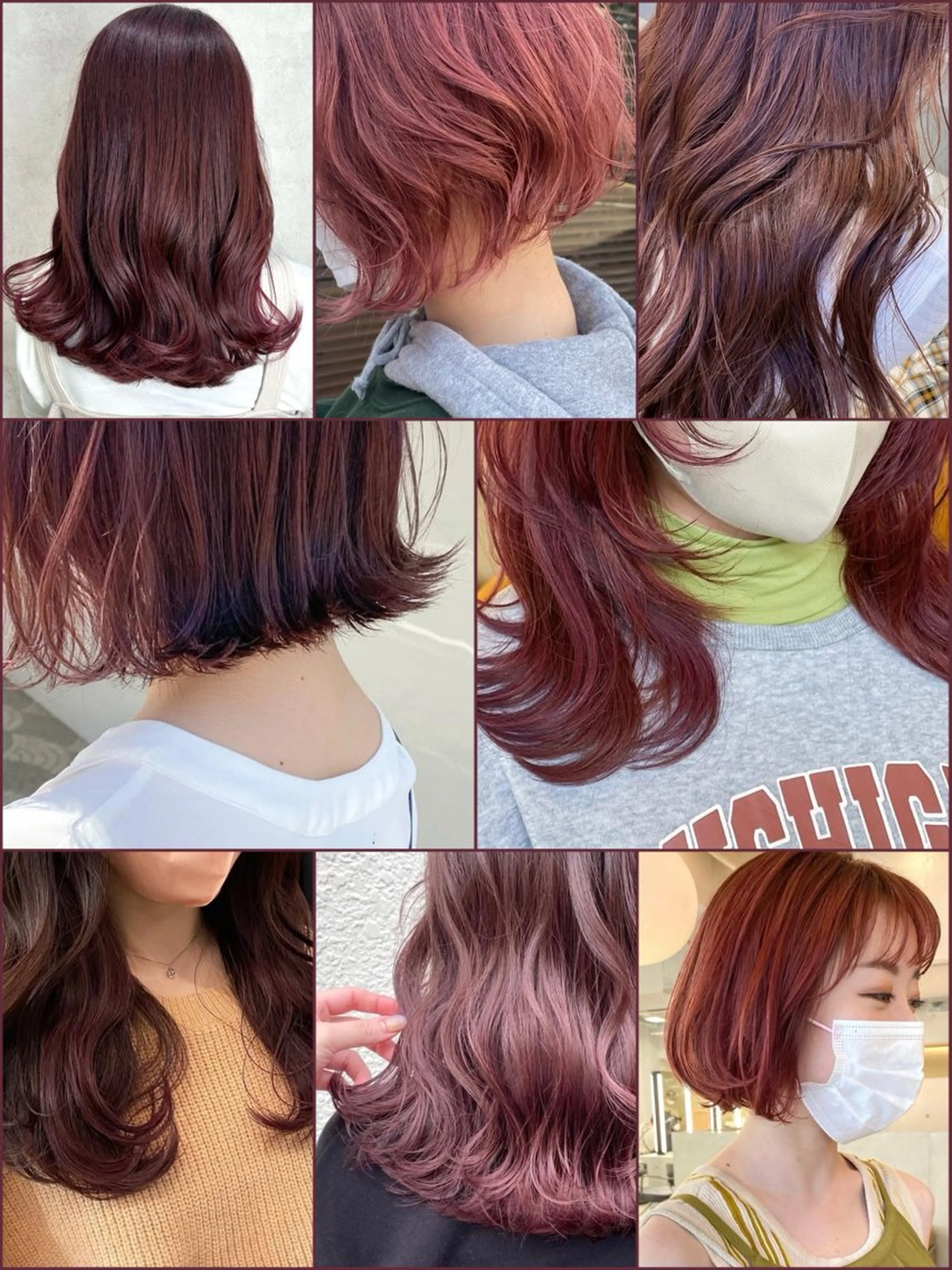 ミディアム カラー ブリーチ ダブルカラー ブリーチなしカラー ヘアカラー トリートメント 🖤顔まわり 盛れヘア⟡アズサ🖤のヘアスタイル