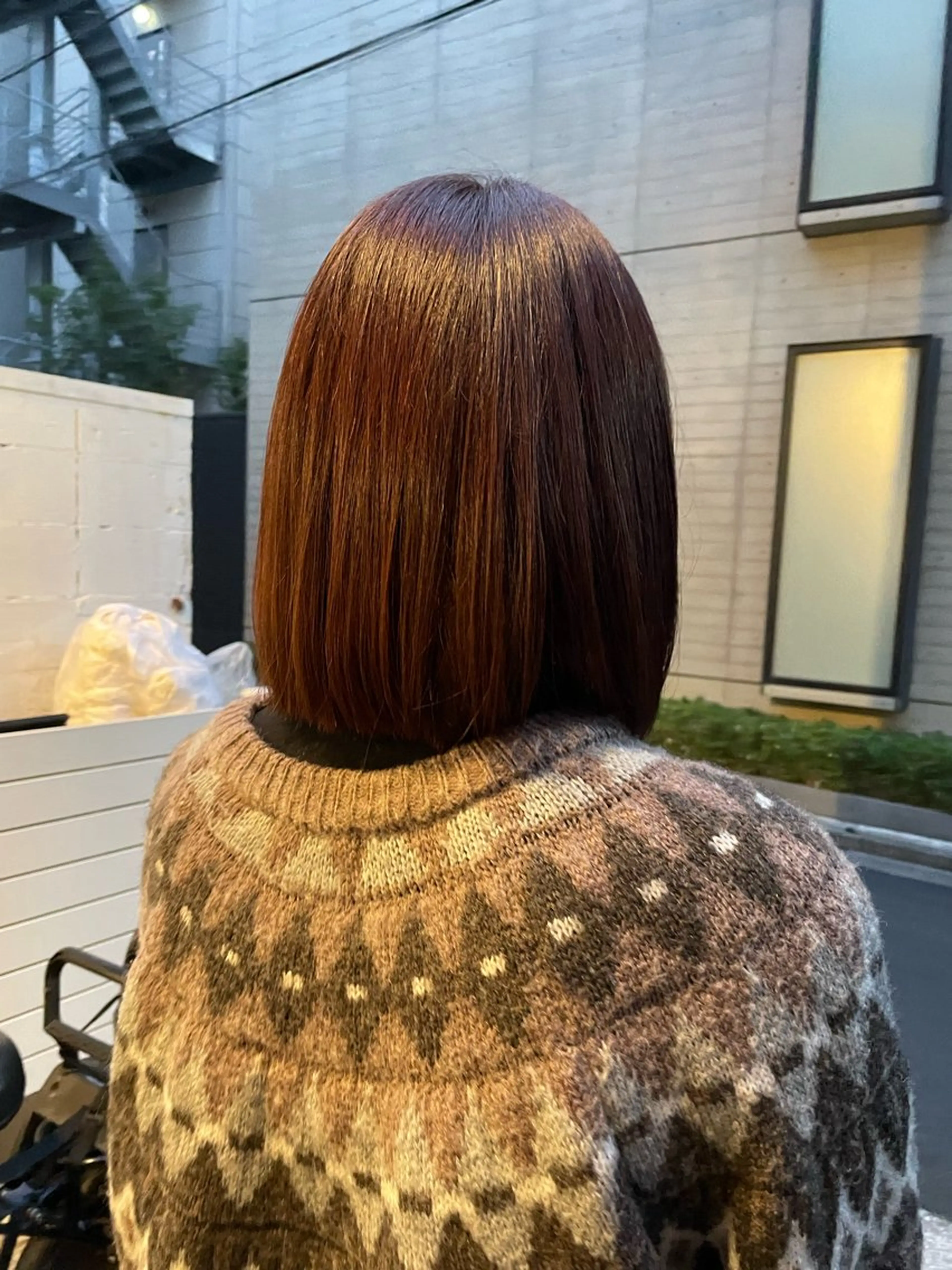 ミディアム カラー ピンクカラー カット ヘアカラー トリートメント ツヤ美髪💐 髪質改善/高山愛来のヘアスタイル