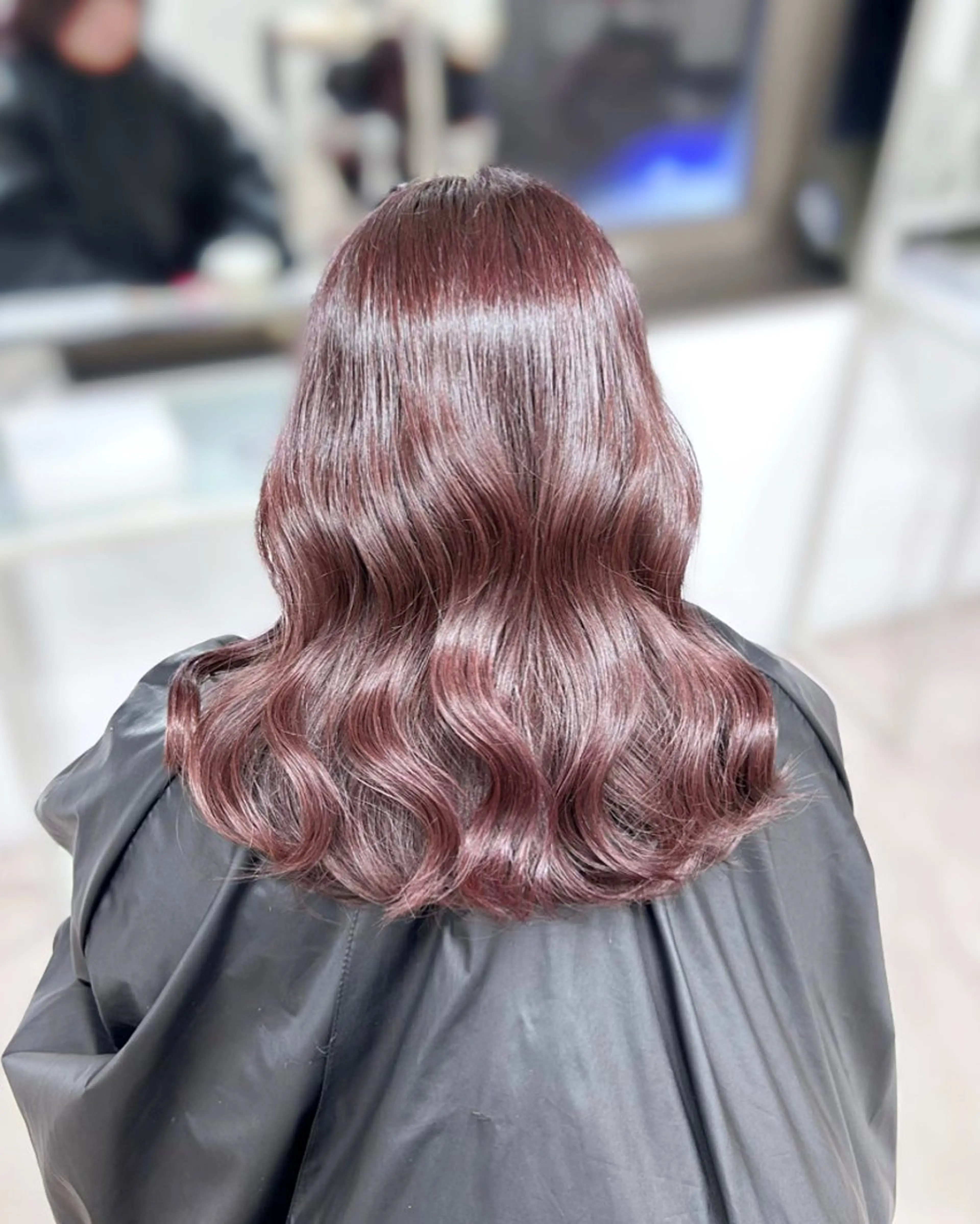 カラー ダブルカラー ピンクカラー バイオレットカラー 🫧新宿美容師 ヒナコ🫧のヘアスタイル