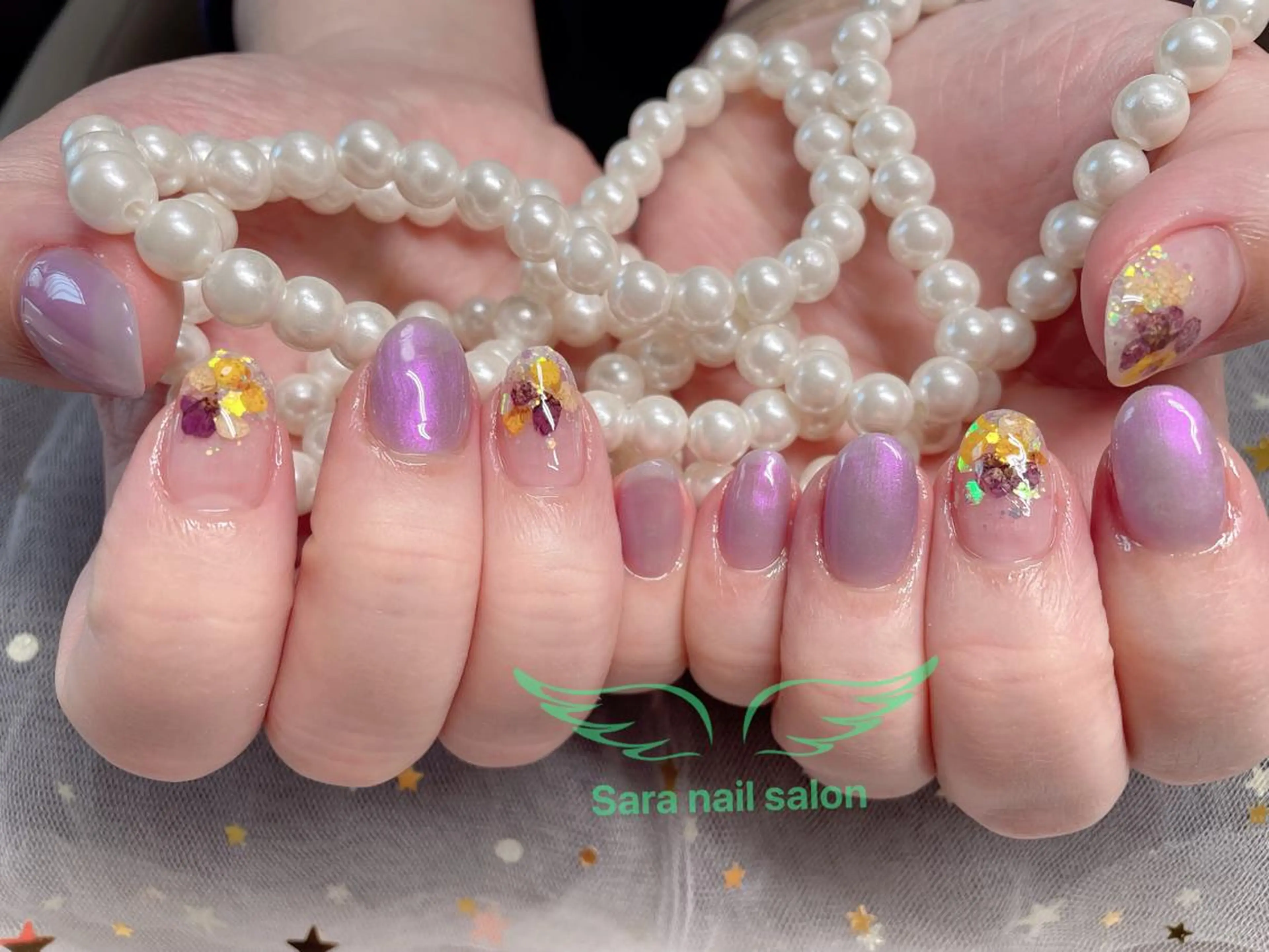 ネイル ハンドネイル ハンドケア 小岩 Saraのネイルデザイン