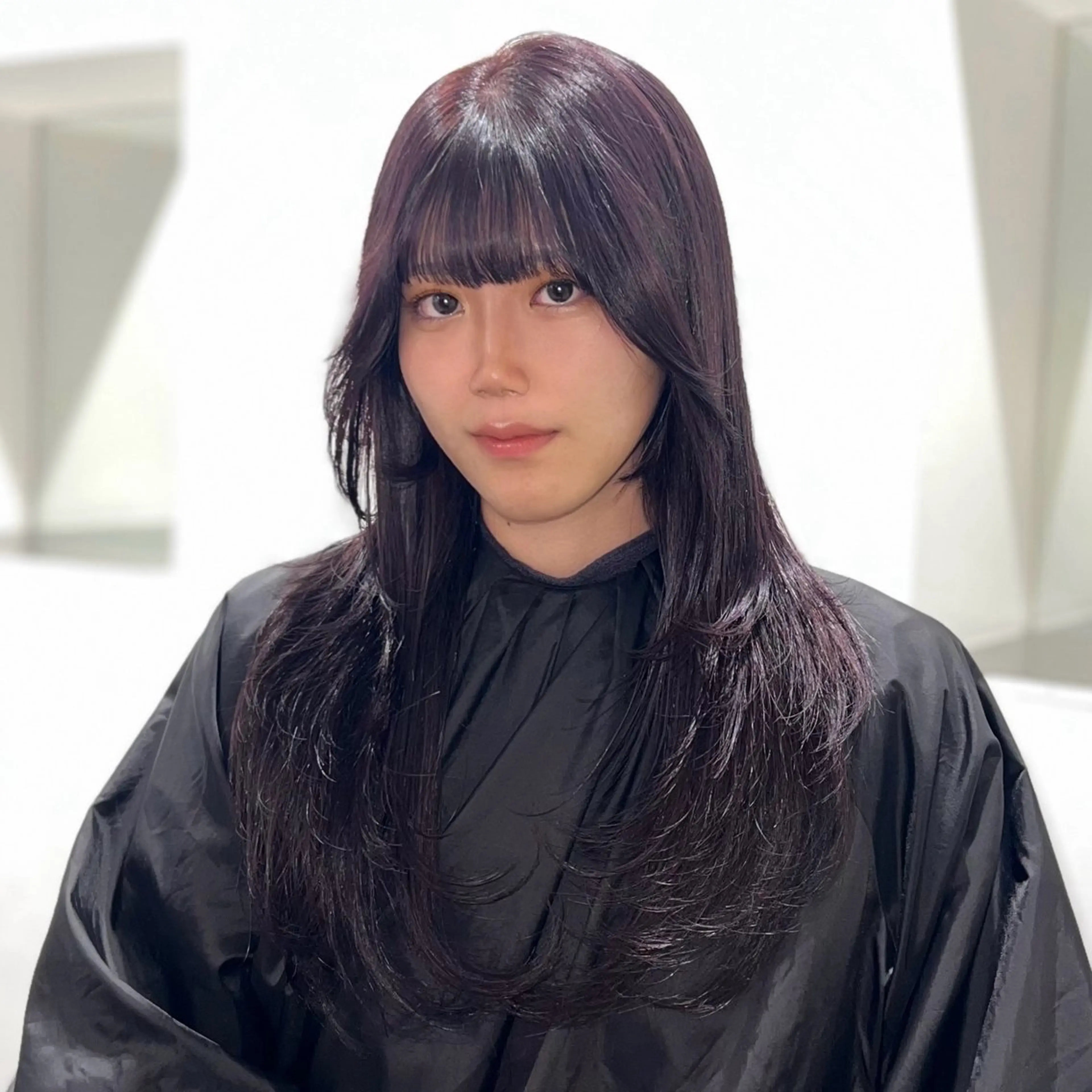 ロング カラー ブリーチ ブリーチなしカラー ヘアカラー 大阪梅田/髪質改善/ 透明感カラー/ジョーのヘアスタイル