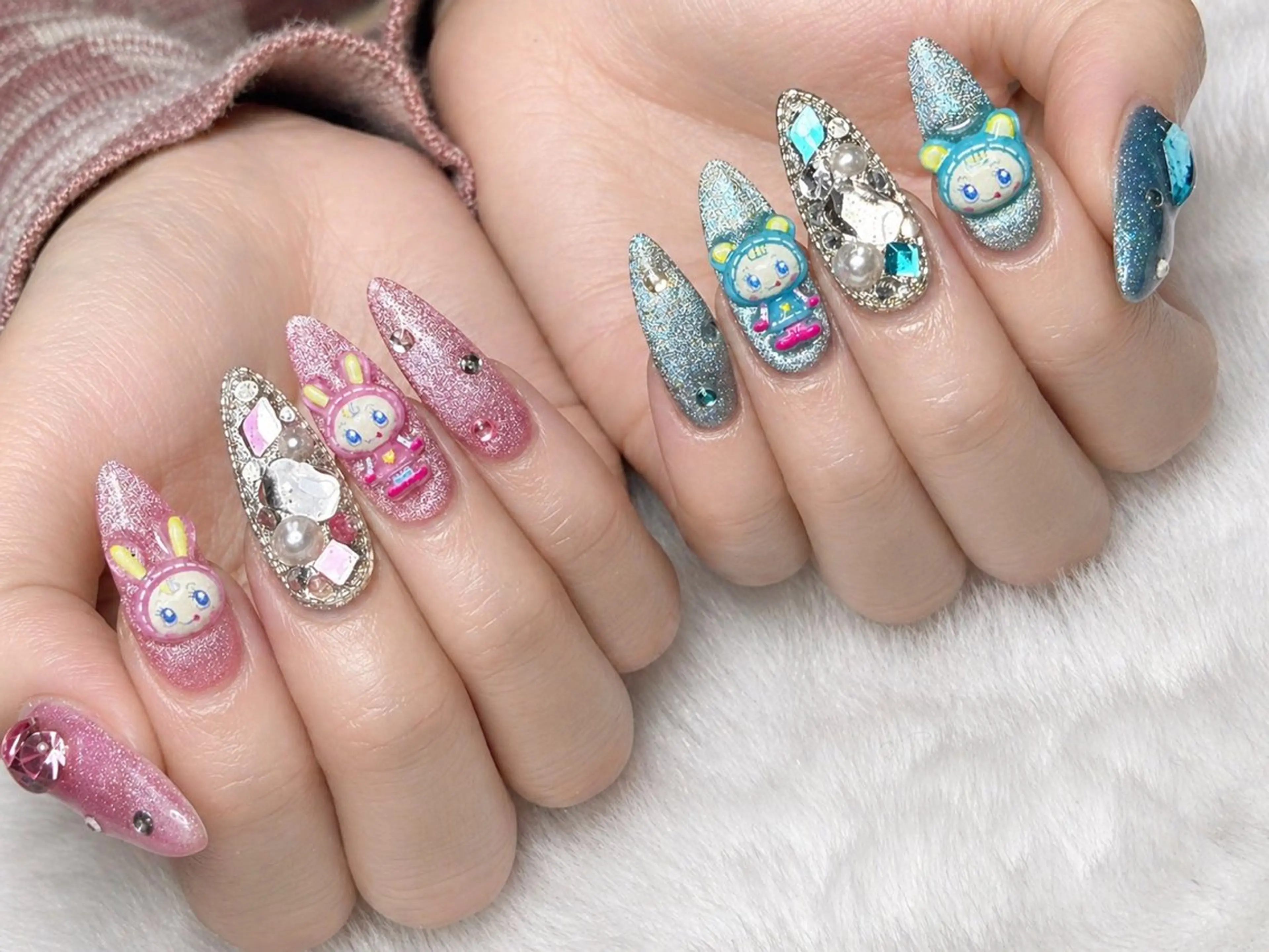 ネイル アートネイル フレンチネイル ジェルネイル グラデーション 韓国ネイル ハンドネイル 💕鈴木ユリ パラジェル/オフ無料のネイルデザイン