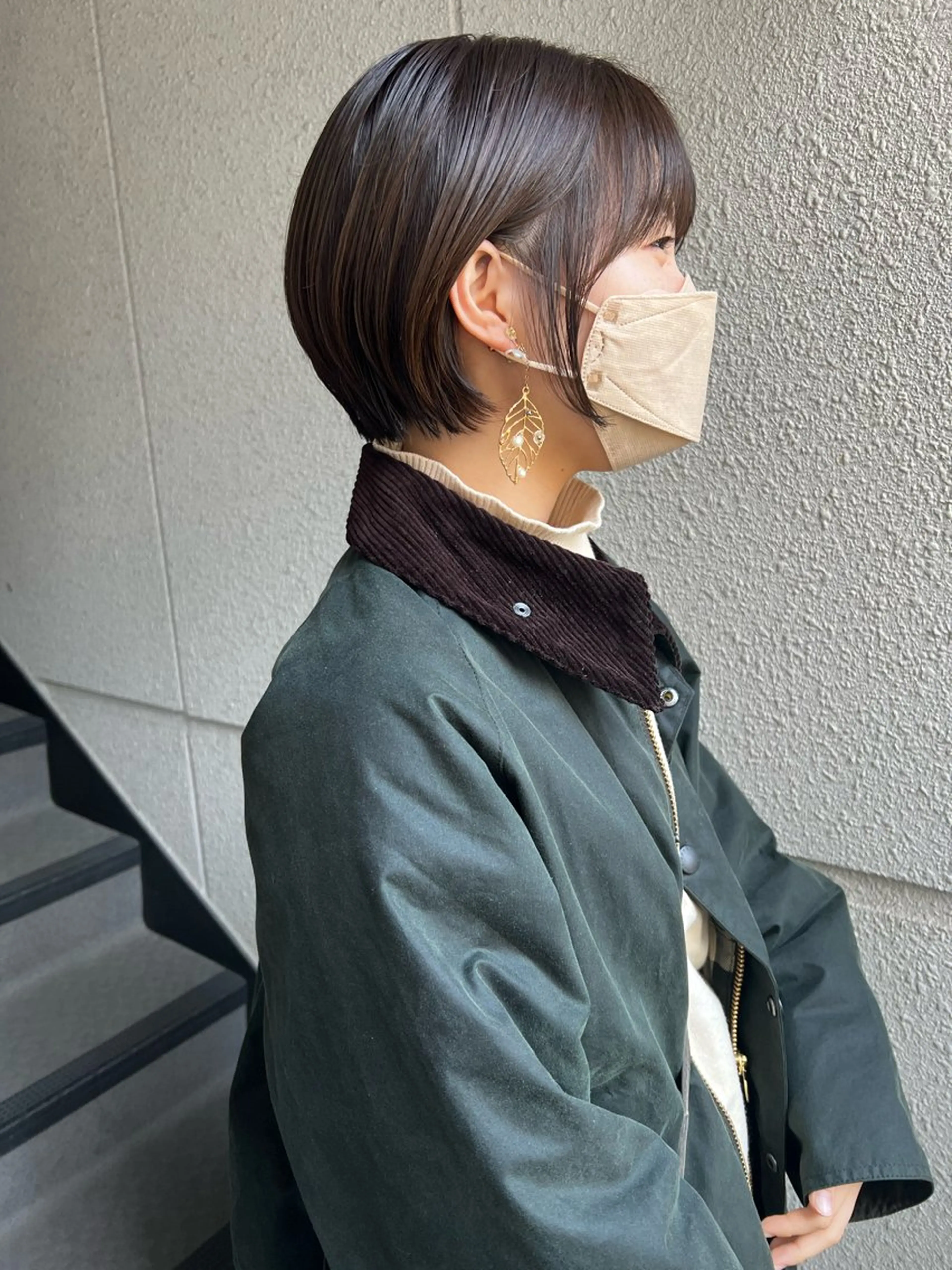 ショート カラー ショートボブ ボブ ショートヘア カラーパティシエ facce🌼ikoのヘアスタイル