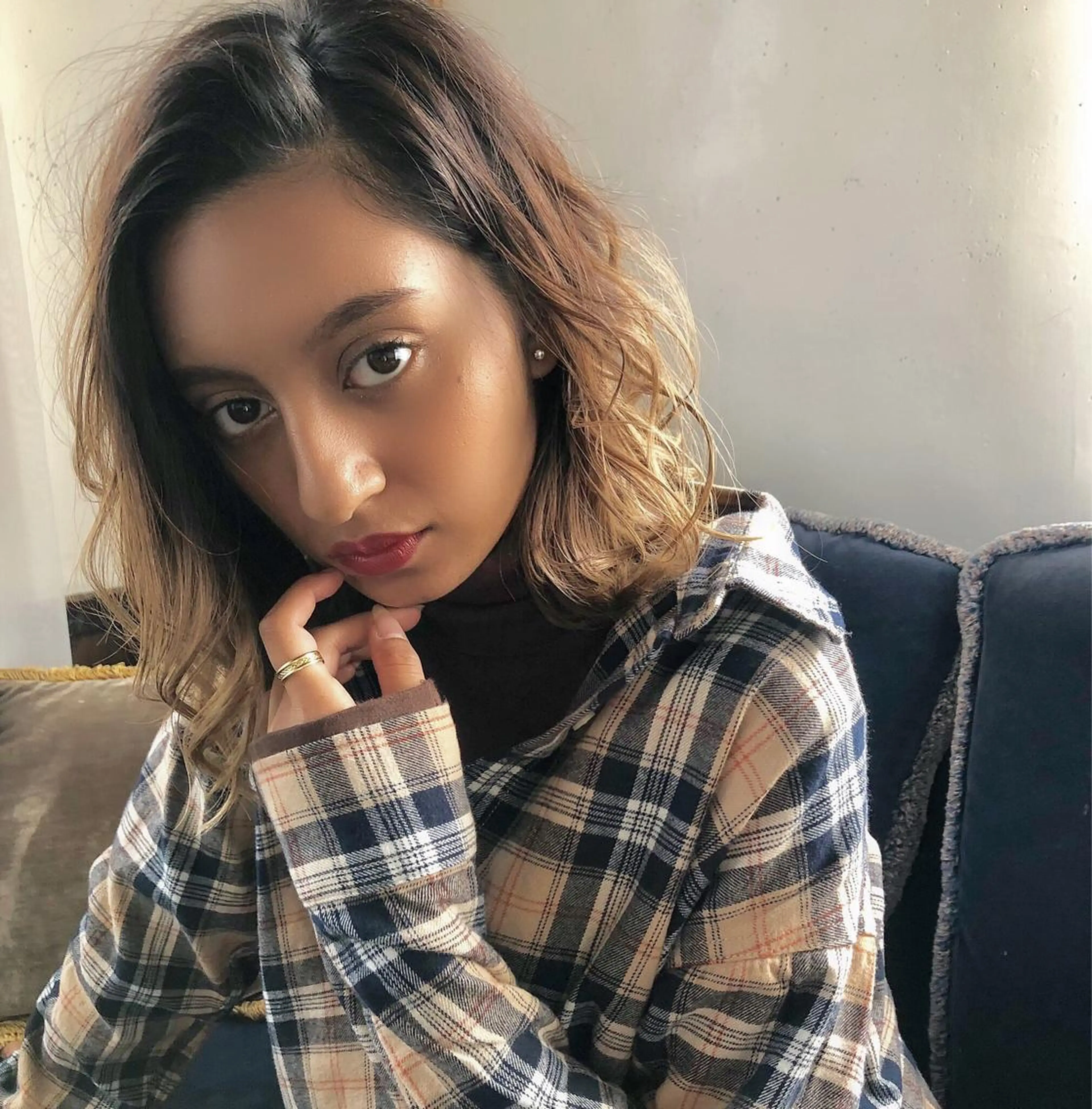 ミディアム ♥️ブリーチ/ボブ/ レイヤー♥️maiのヘアスタイル