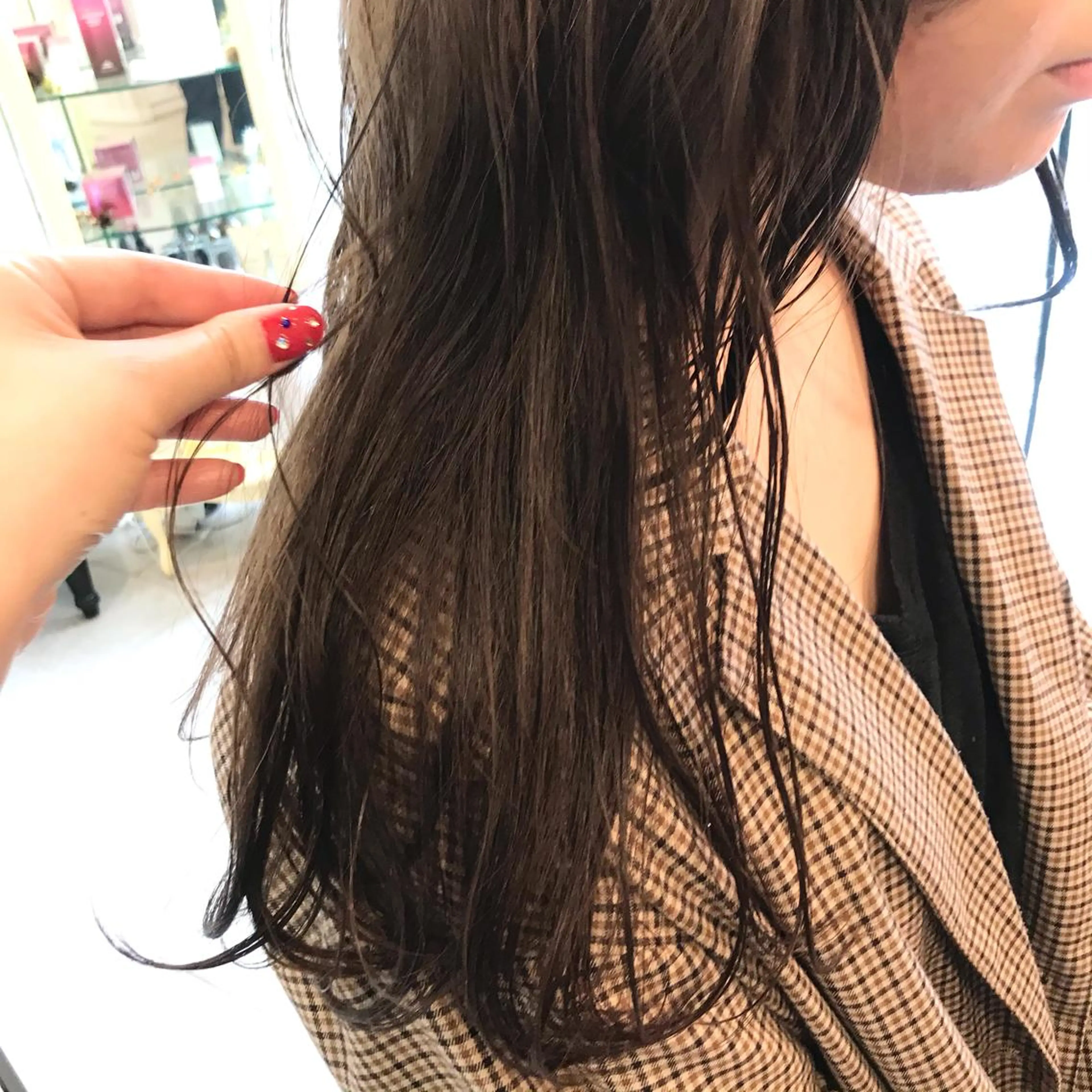 ロング カラー スナコザワ レナのヘアスタイル