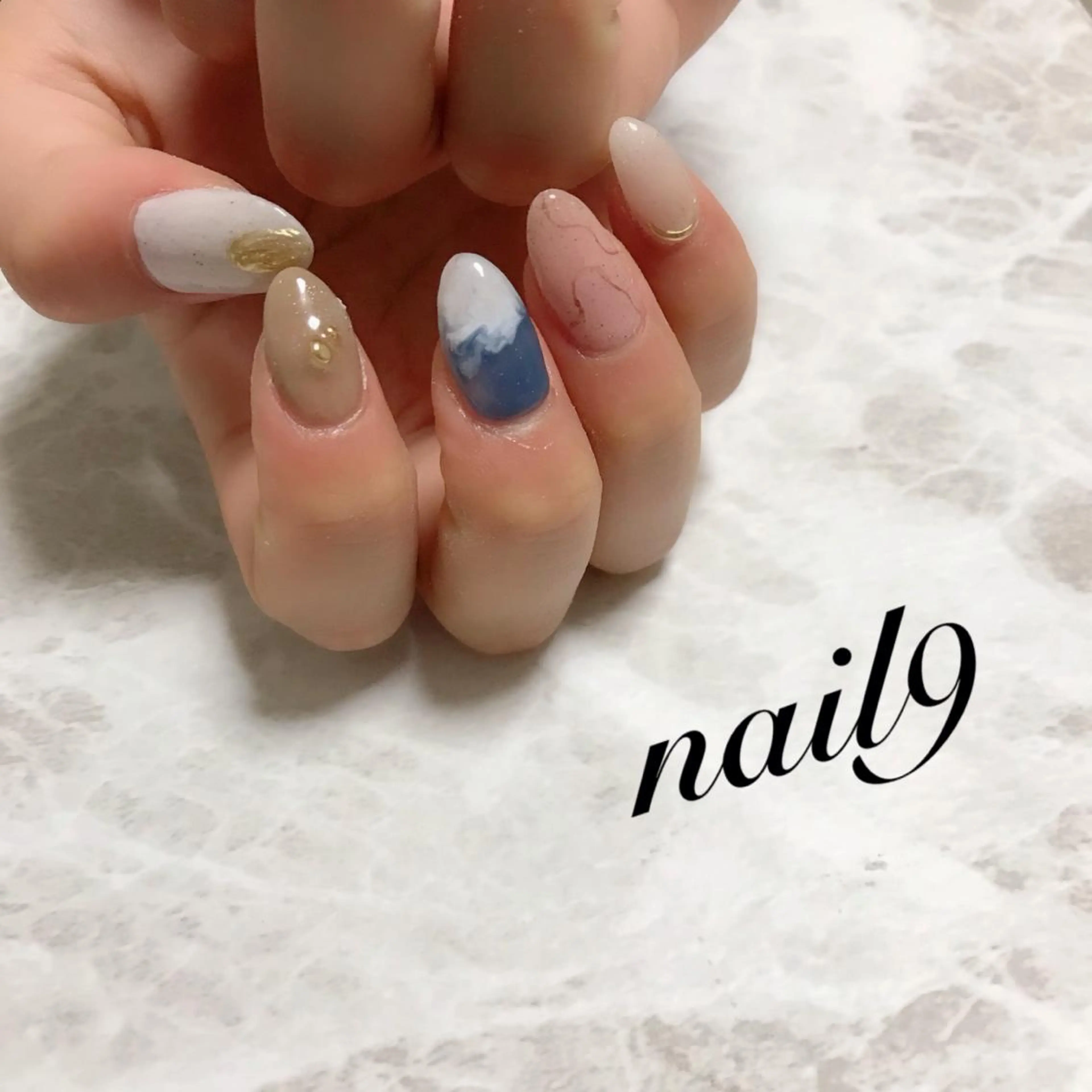 ネイル ニュアンスネイル ネイルサロン nail9のネイルデザイン