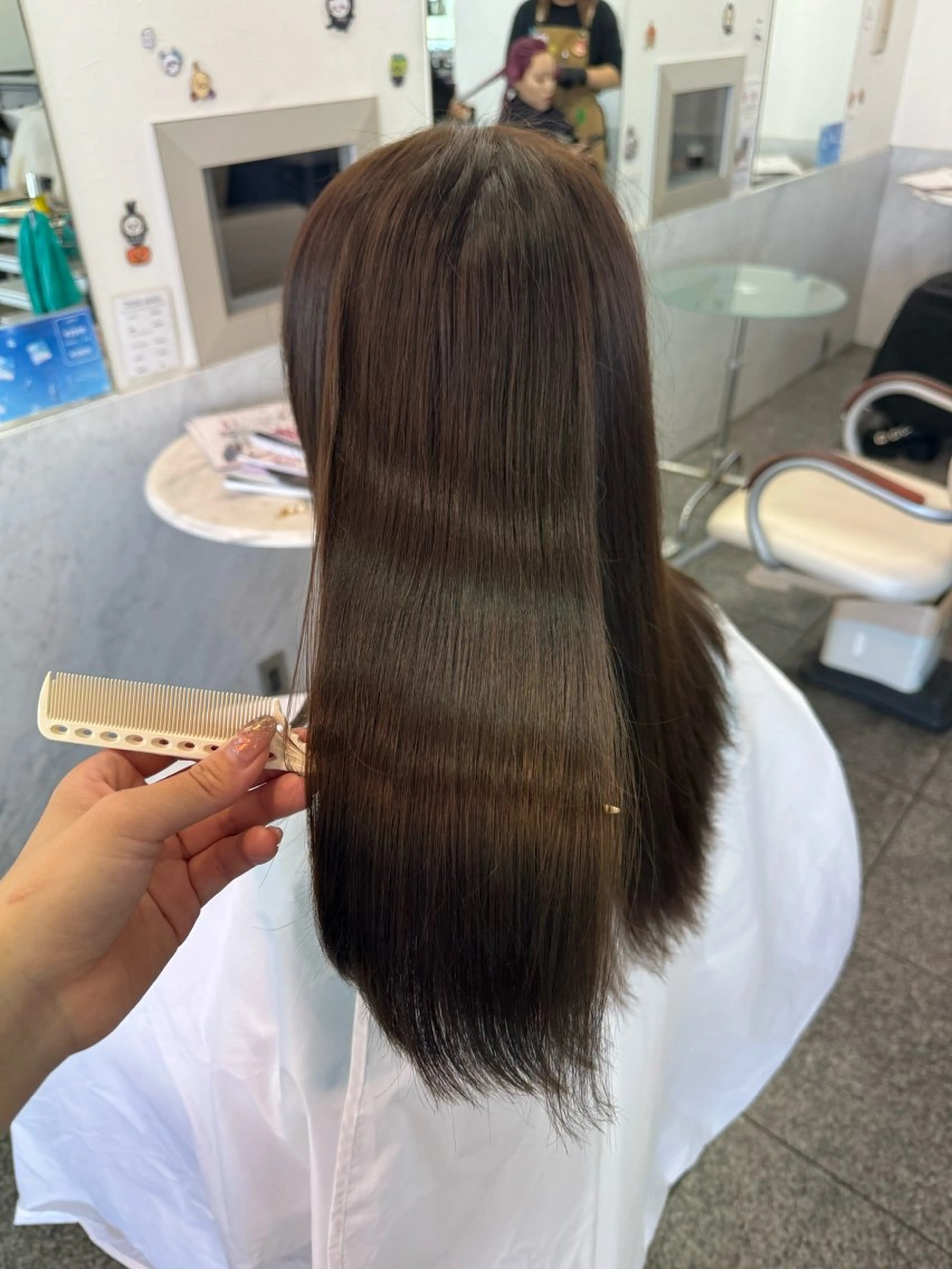 ロング カラー ベージュカラー ラベンダーカラー シルバー 🫧ヒシダアキ taboo.i🫧のヘアスタイル