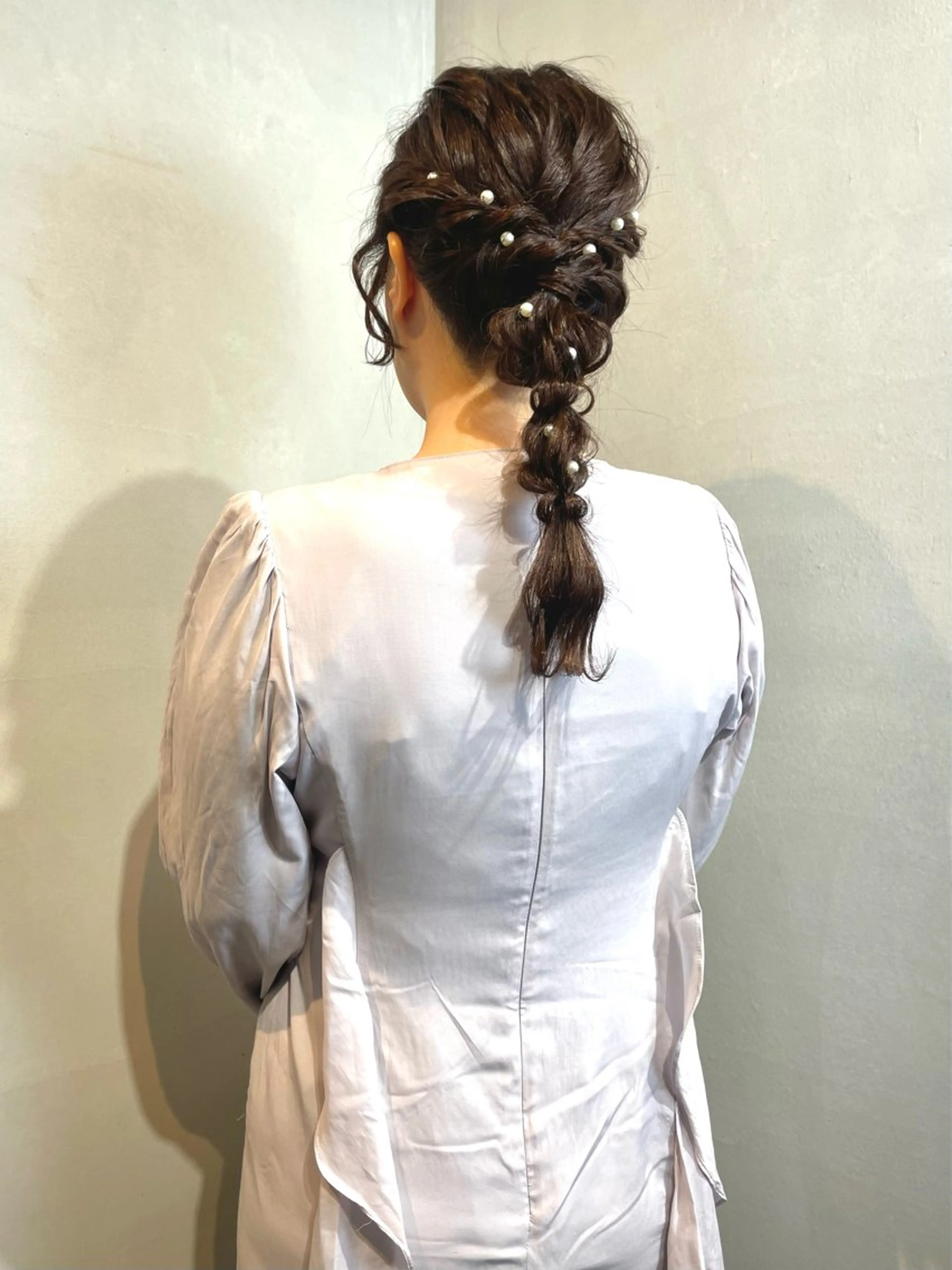 ロング ヘアアレンジ ヘアセット BeBe /スタイリストのヘアスタイル