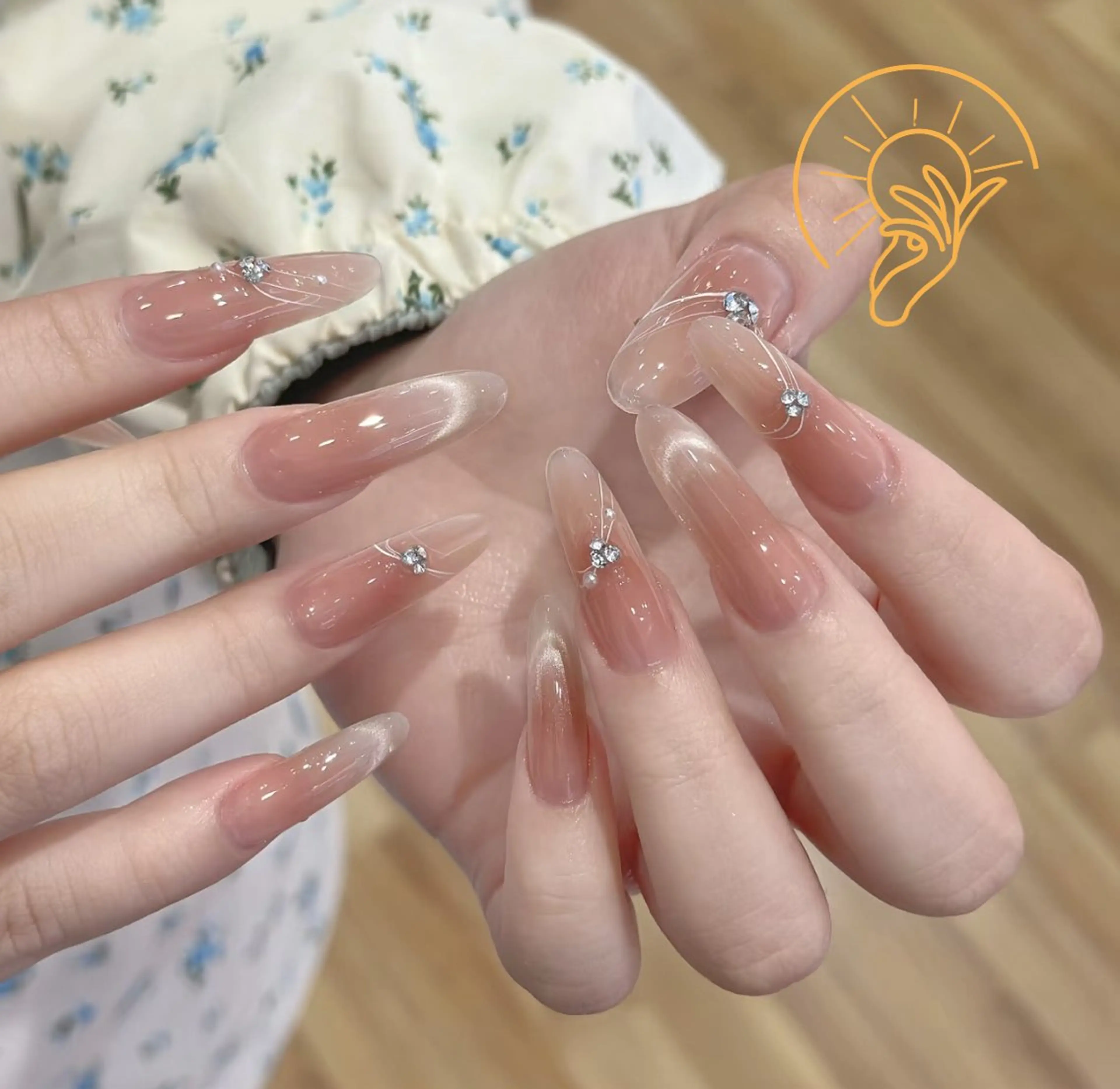 【定額】60分シンプルワンホン定額デザイン￥6980の写真