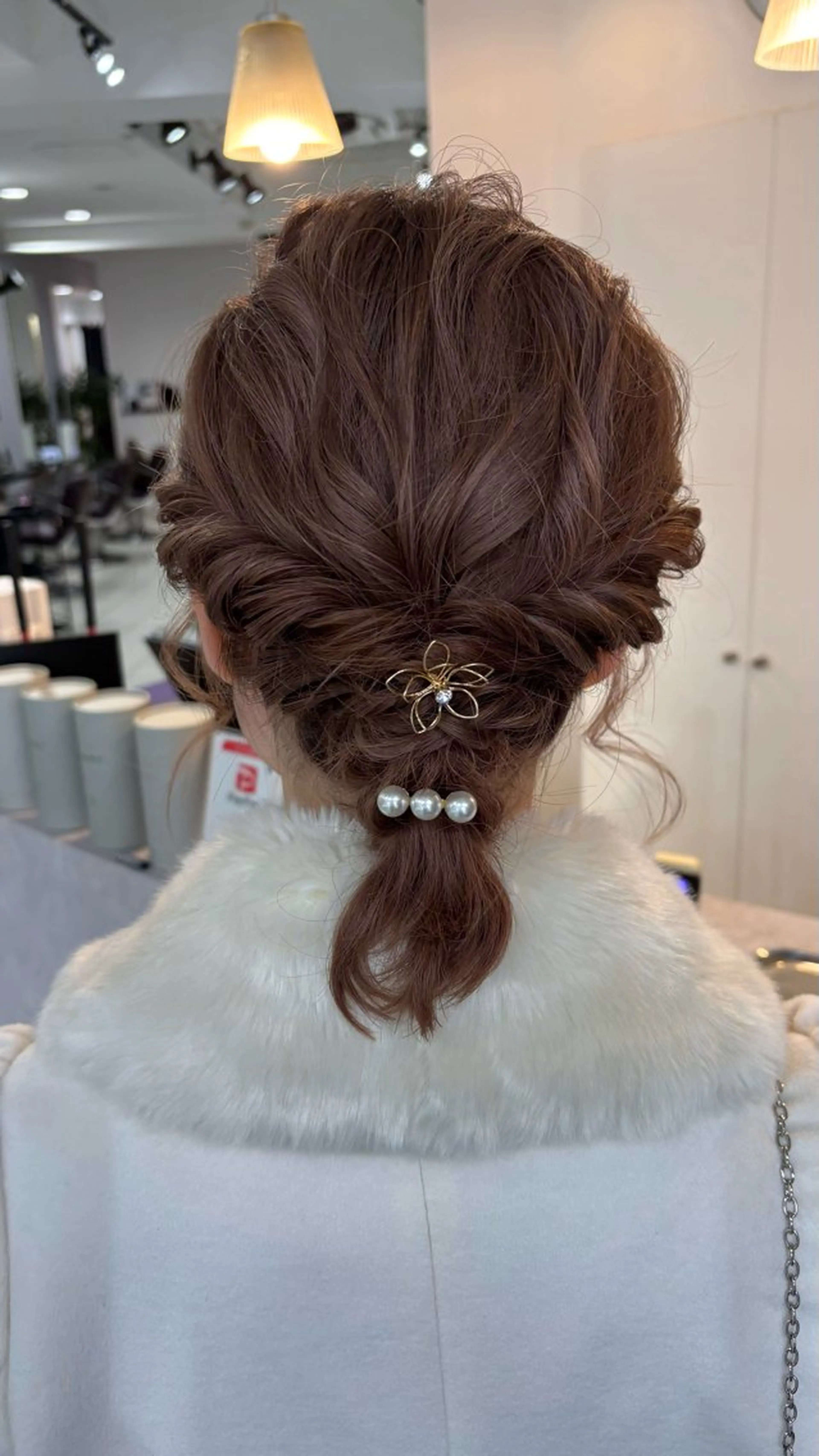 ミディアム ヘアセット ルジャルダン葛西 NAOのヘアスタイル