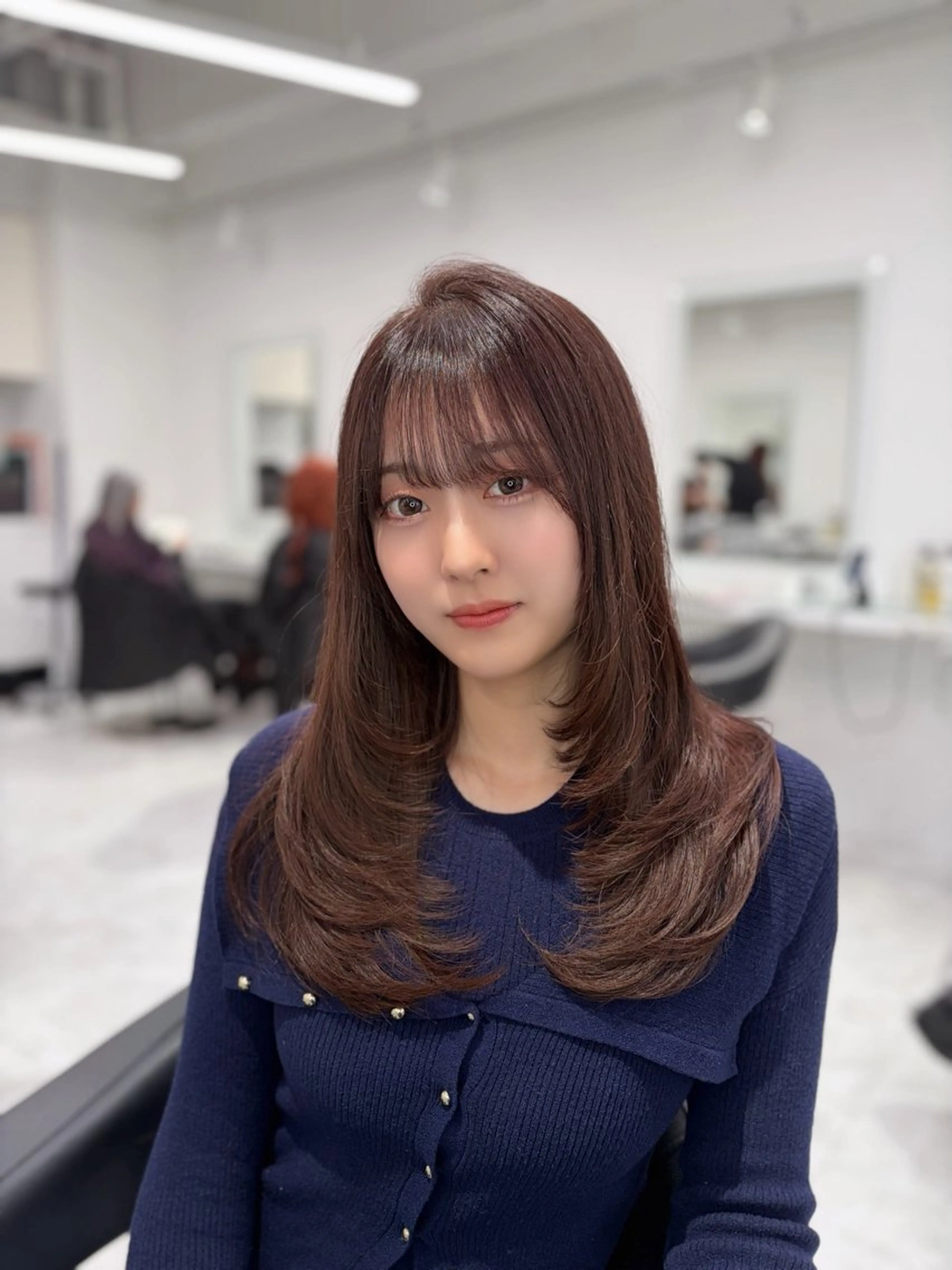 ロング カット トリートメント 💖海外girl💖 レイヤー/MEARIのヘアスタイル