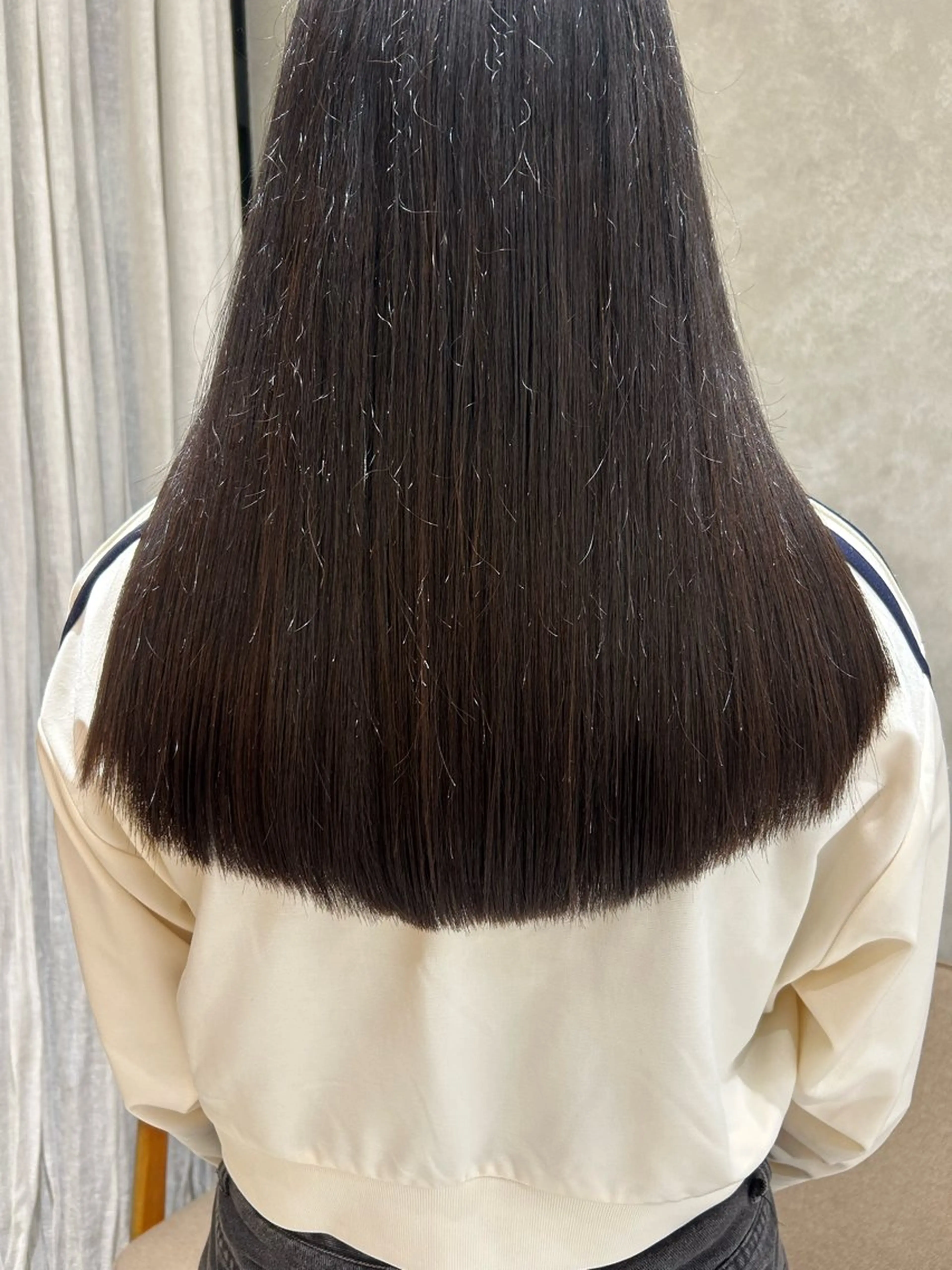 ロング カット ヘアカラー mayu ☺︎ / ワンカラー上永谷のヘアスタイル