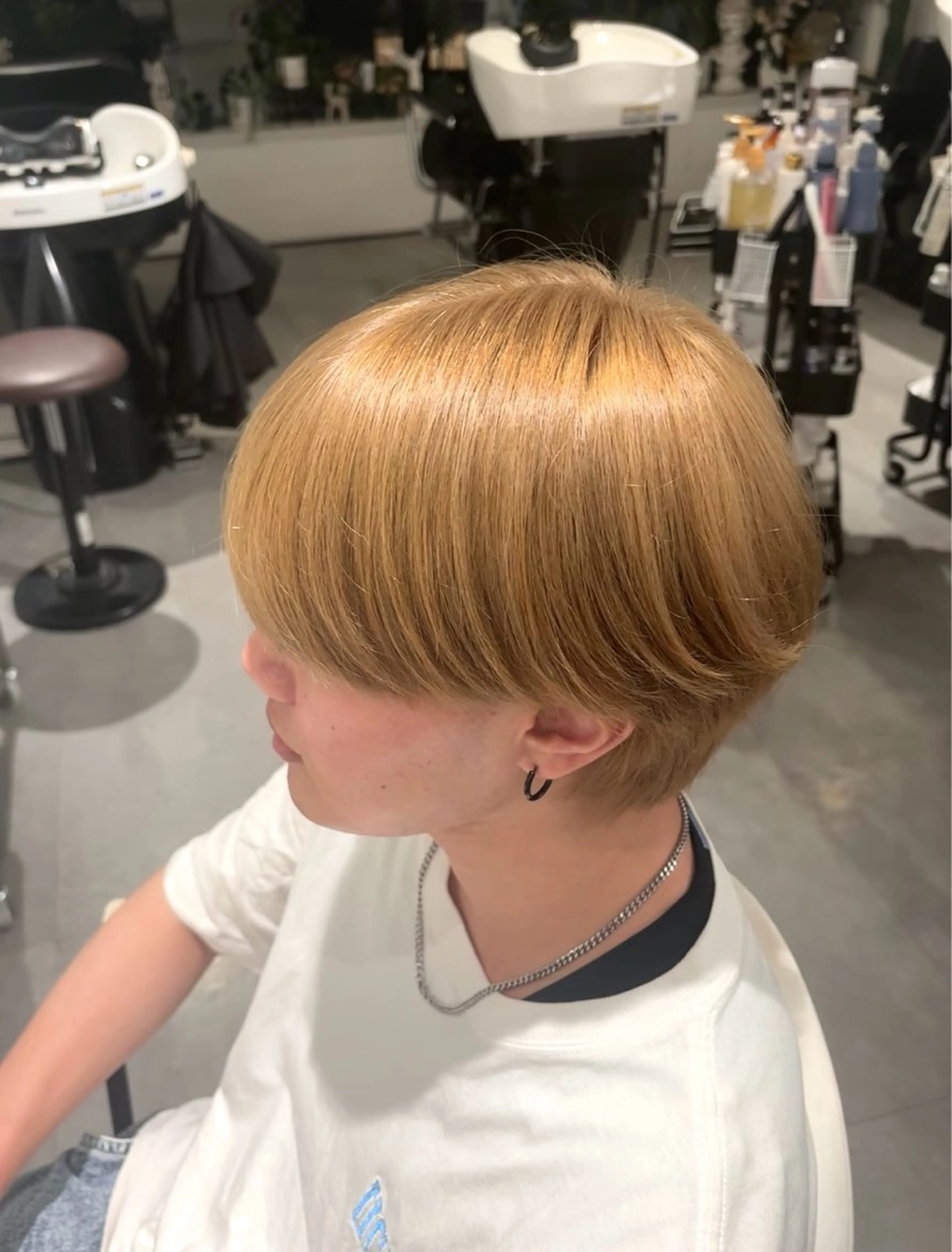 ショート メンズ 美容室ORIKA AI レイヤーカットのヘアスタイル