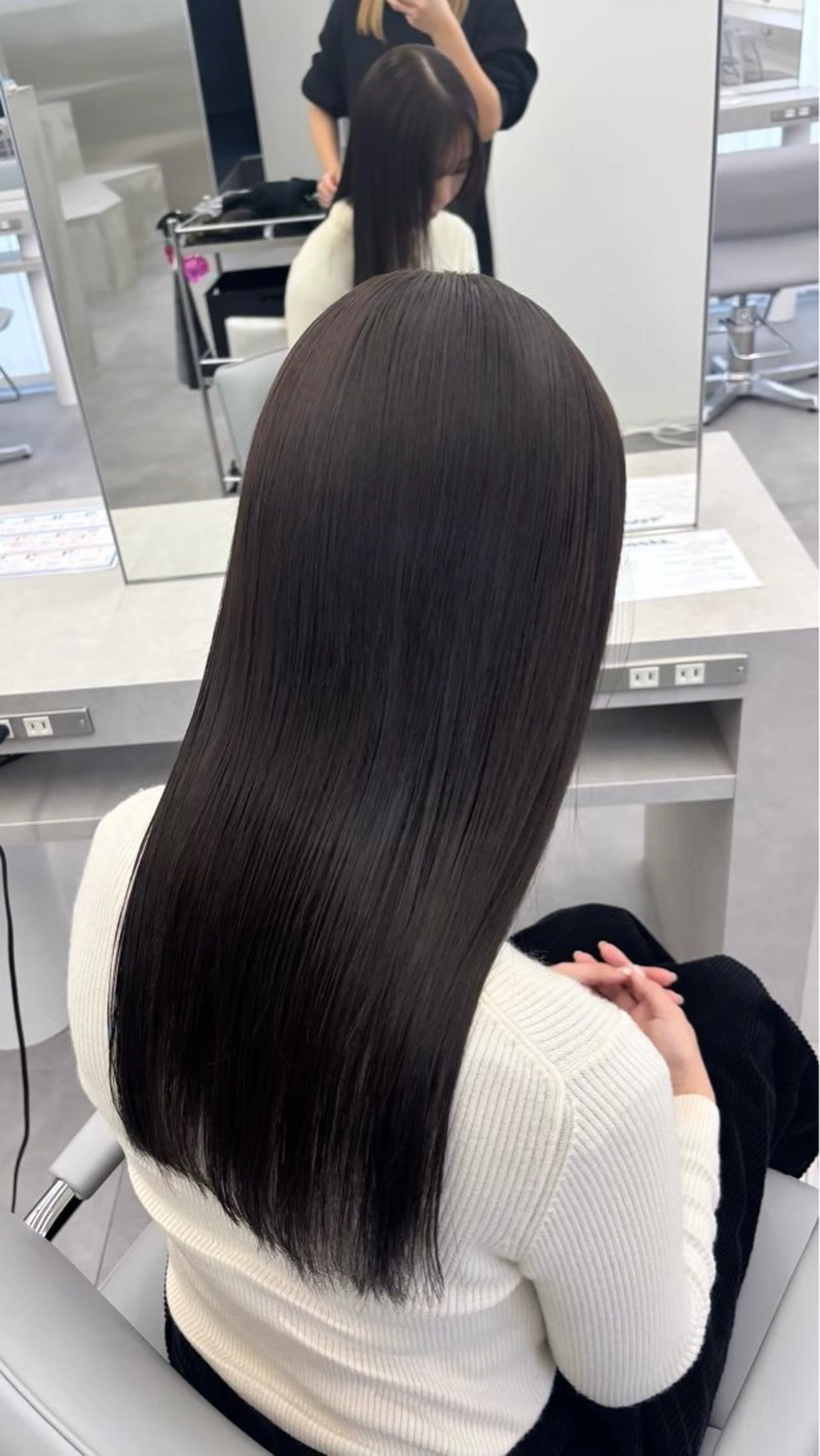 ワンカラー➕aujua トリートメント🫧ྀིの写真