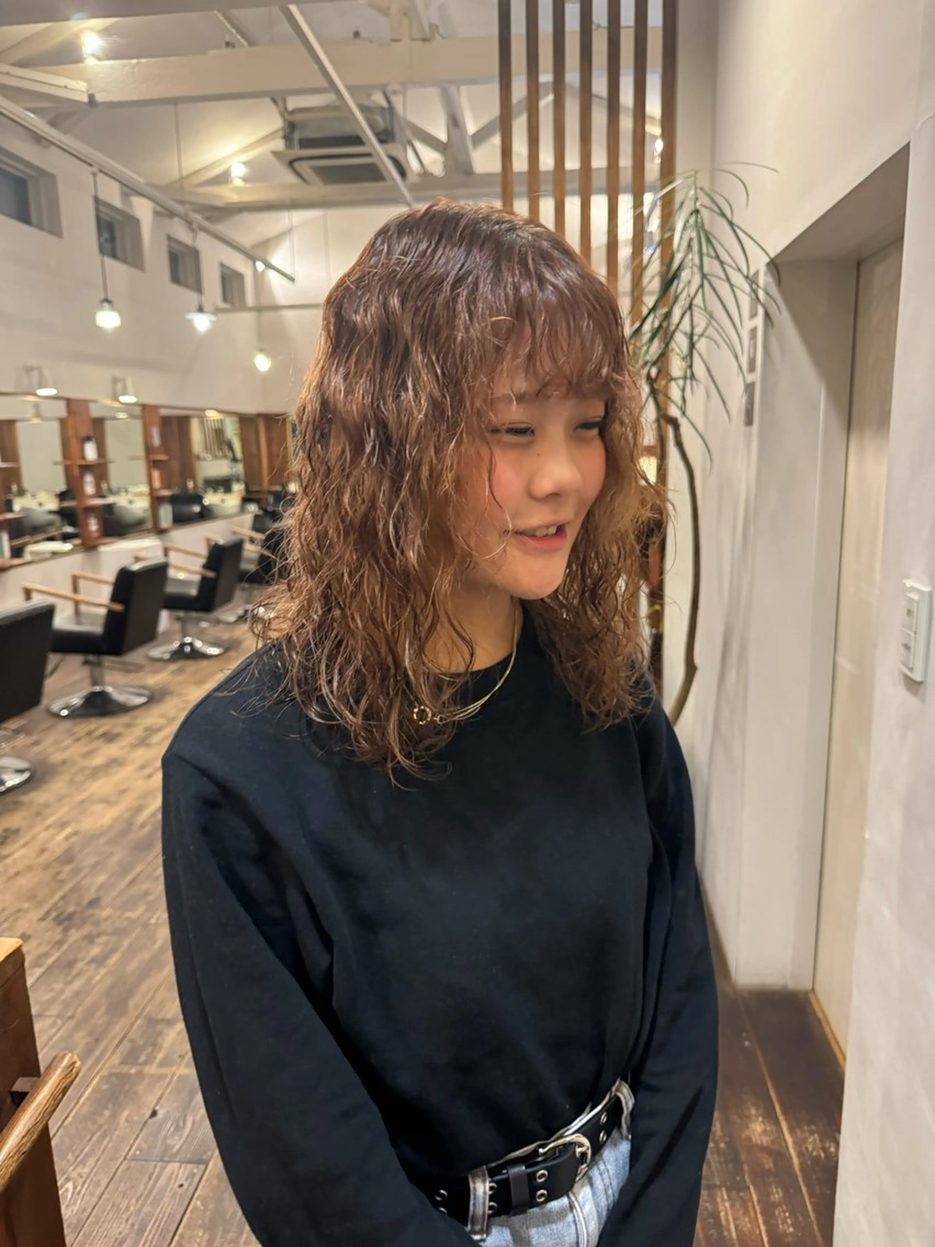 パーマ カット パーマ MOK大阪梅田店 Asahiのヘアスタイル
