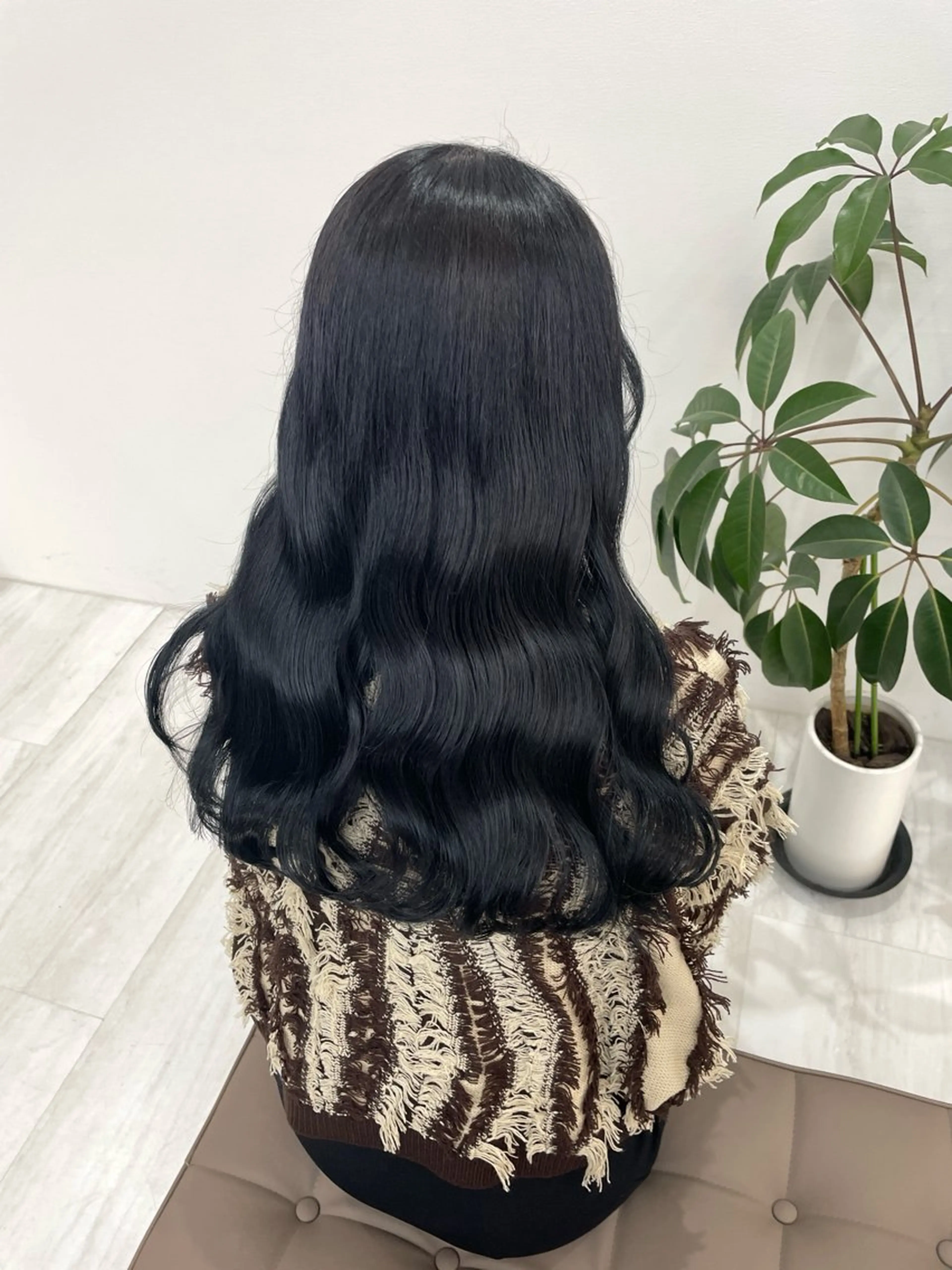 【透明感】イルミナ/アドミオカラー+3stepトリートメントの写真