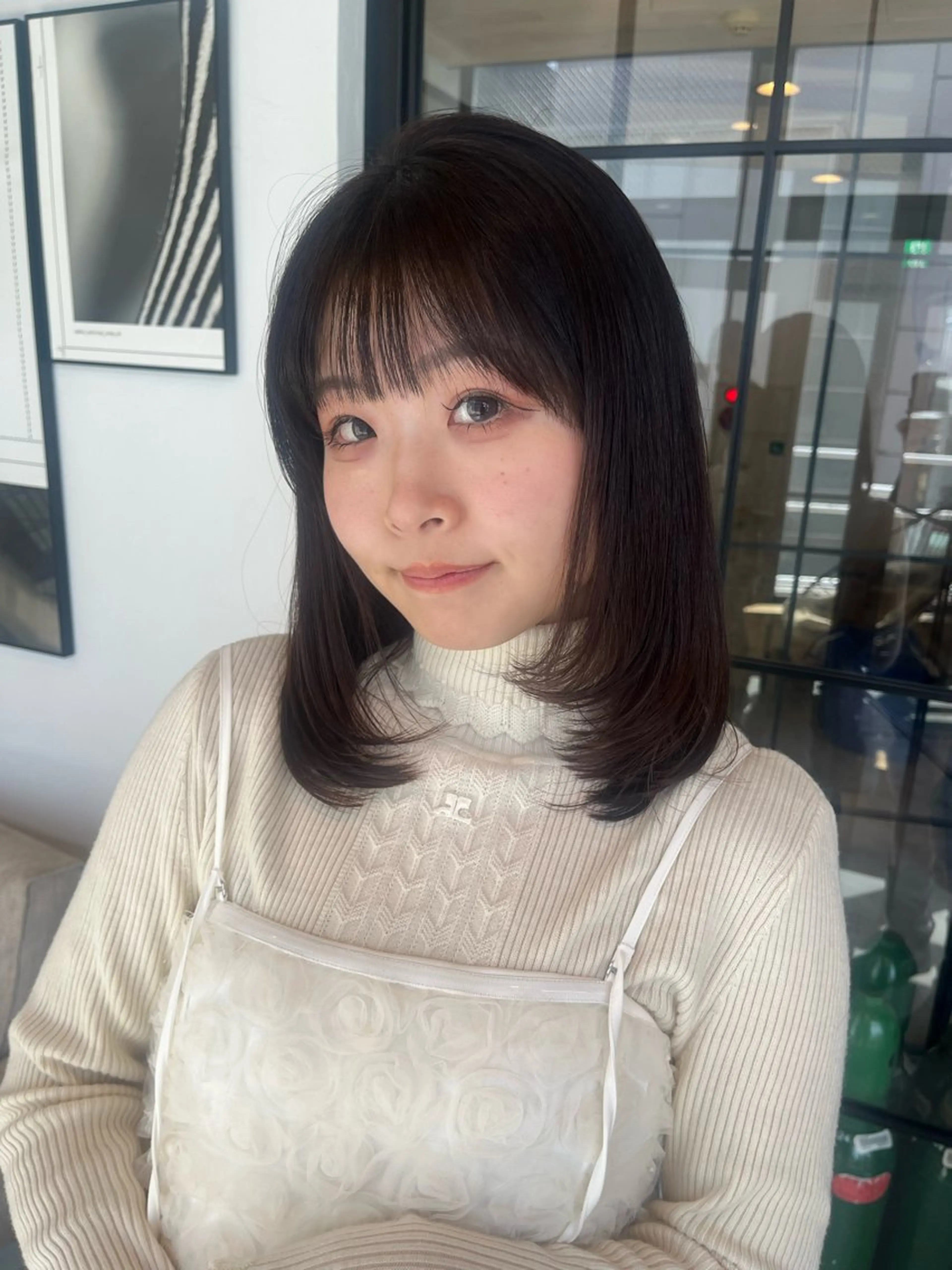 ミディアム カットモデル募集中/ 新潟駅前/美羽のヘアスタイル