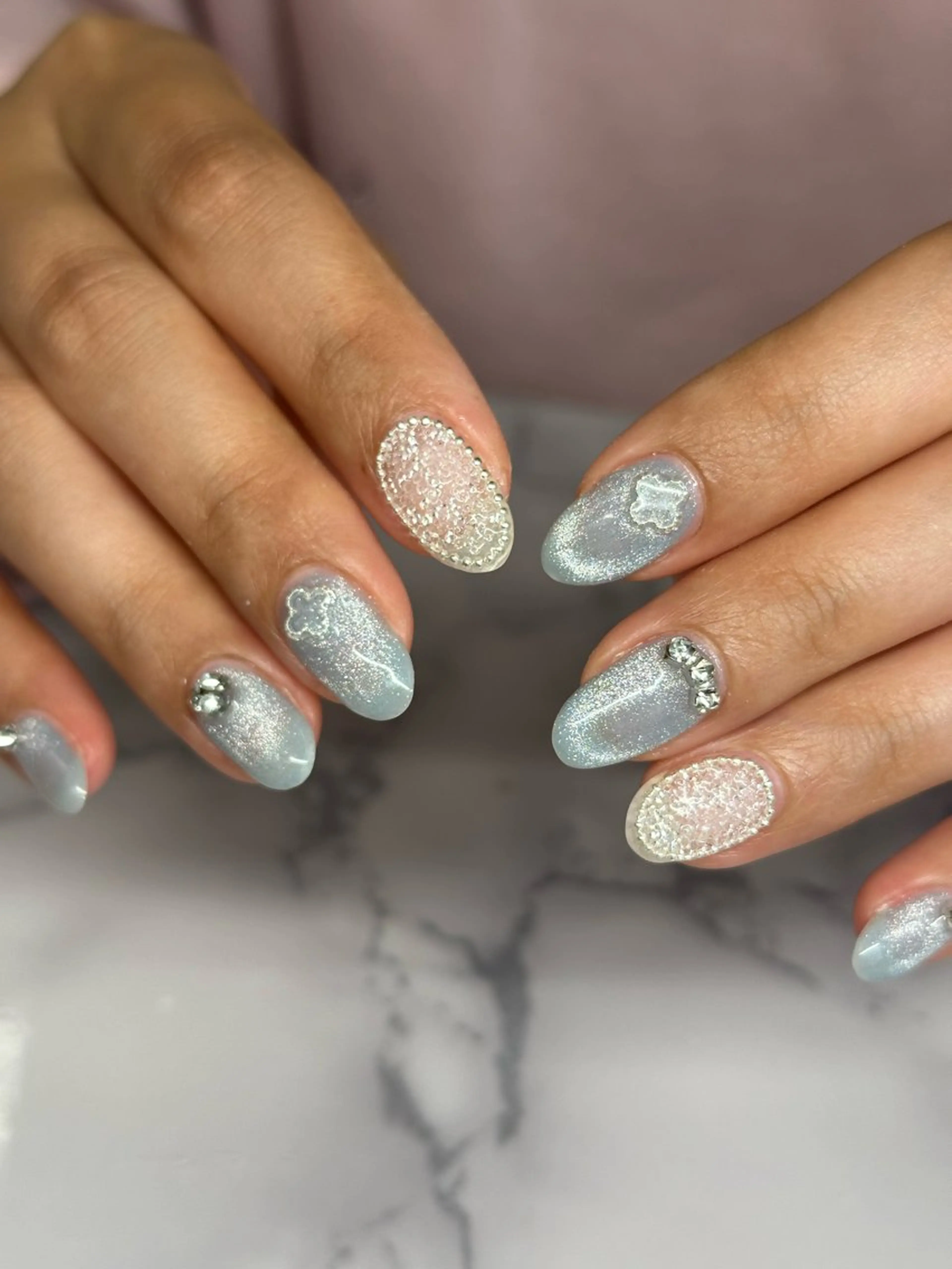 ネイル ハンドネイル salon iris 🦋北広島市大曲のネイルデザイン