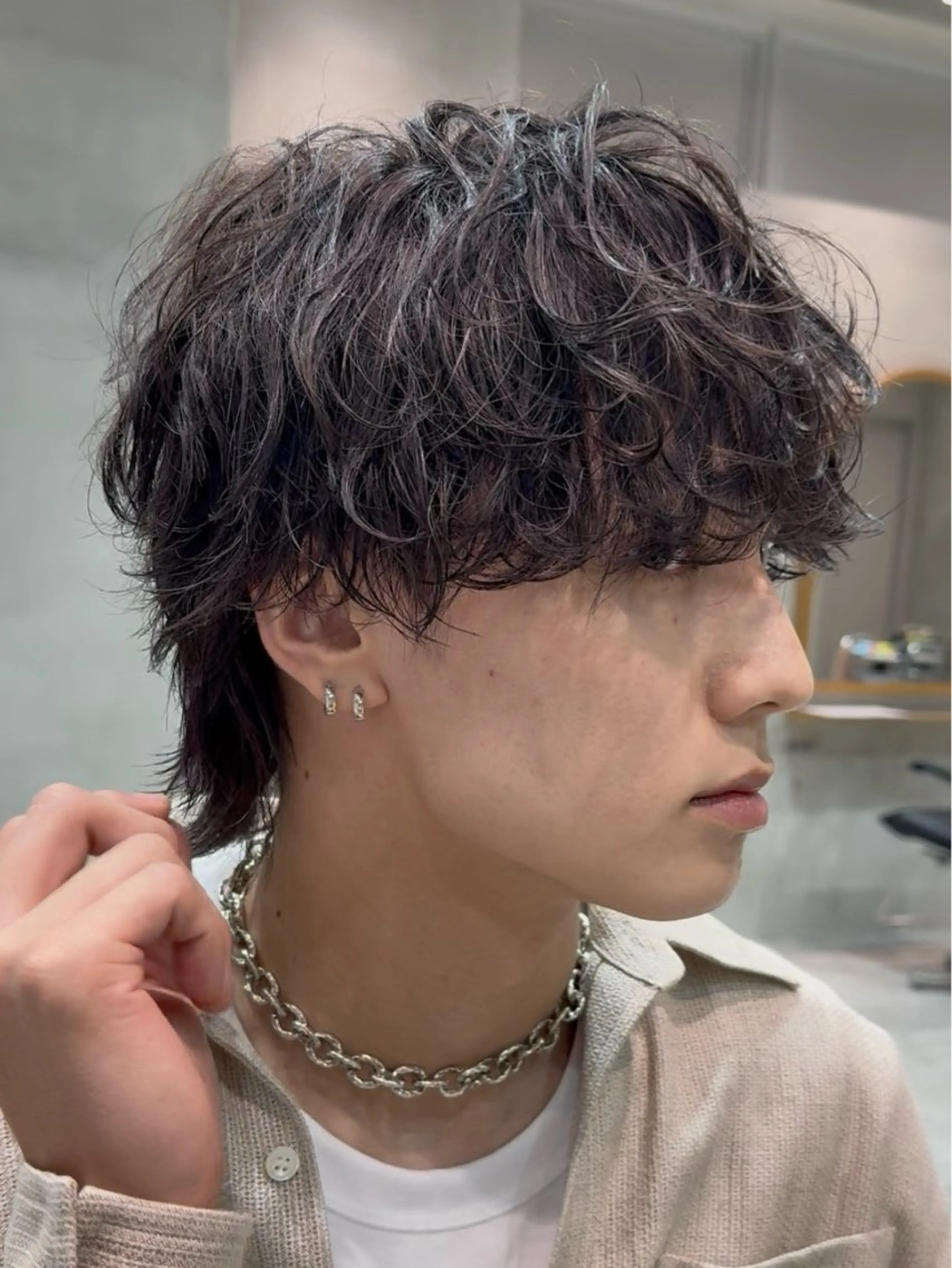 パーマ メンズ ゆきえ🤍 fifth/パーマ‪のヘアスタイル