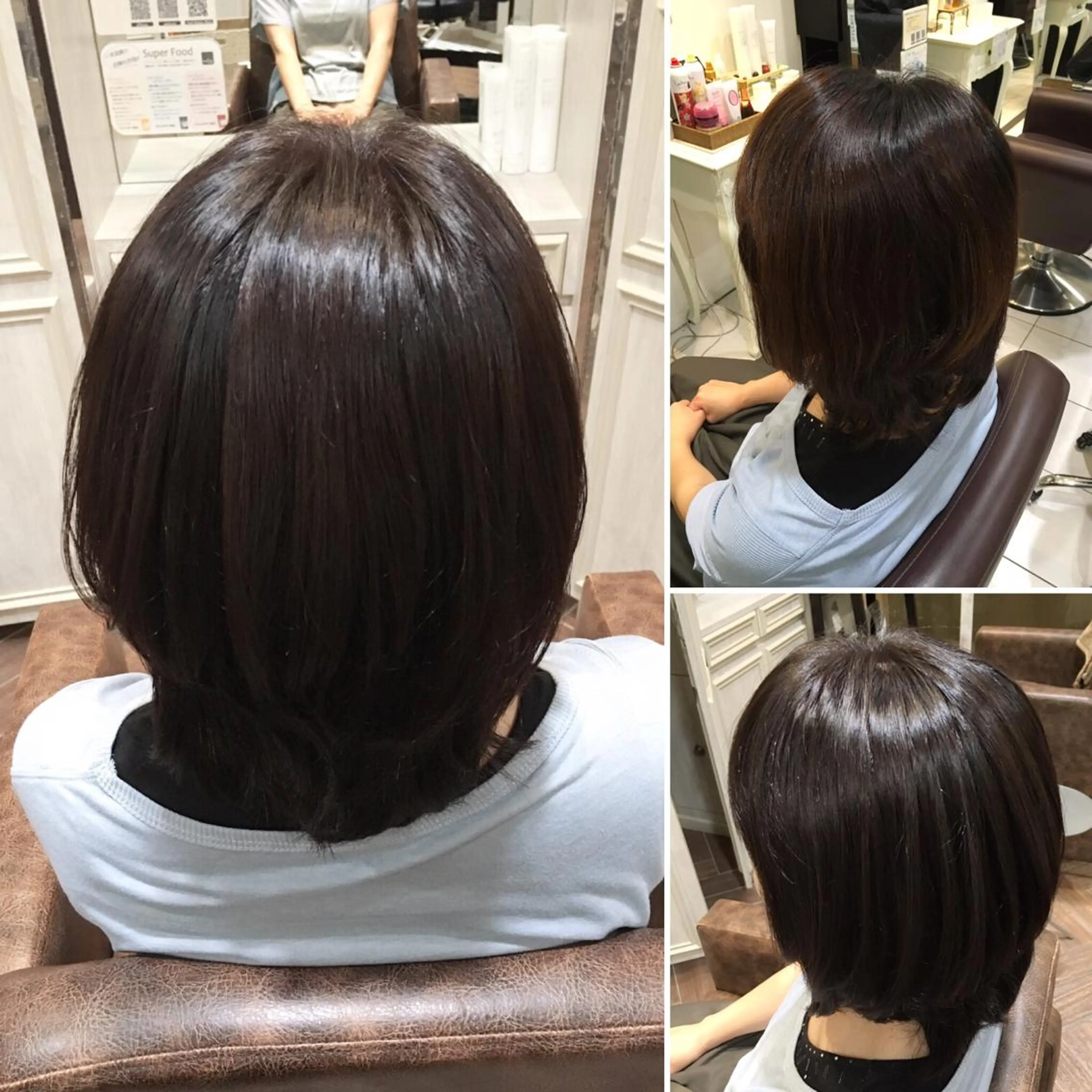 ショート カラー ブラウンカラー ナチュラルブラウン 髪質改善/ 艶髪カラー/益田直幸のヘアスタイル