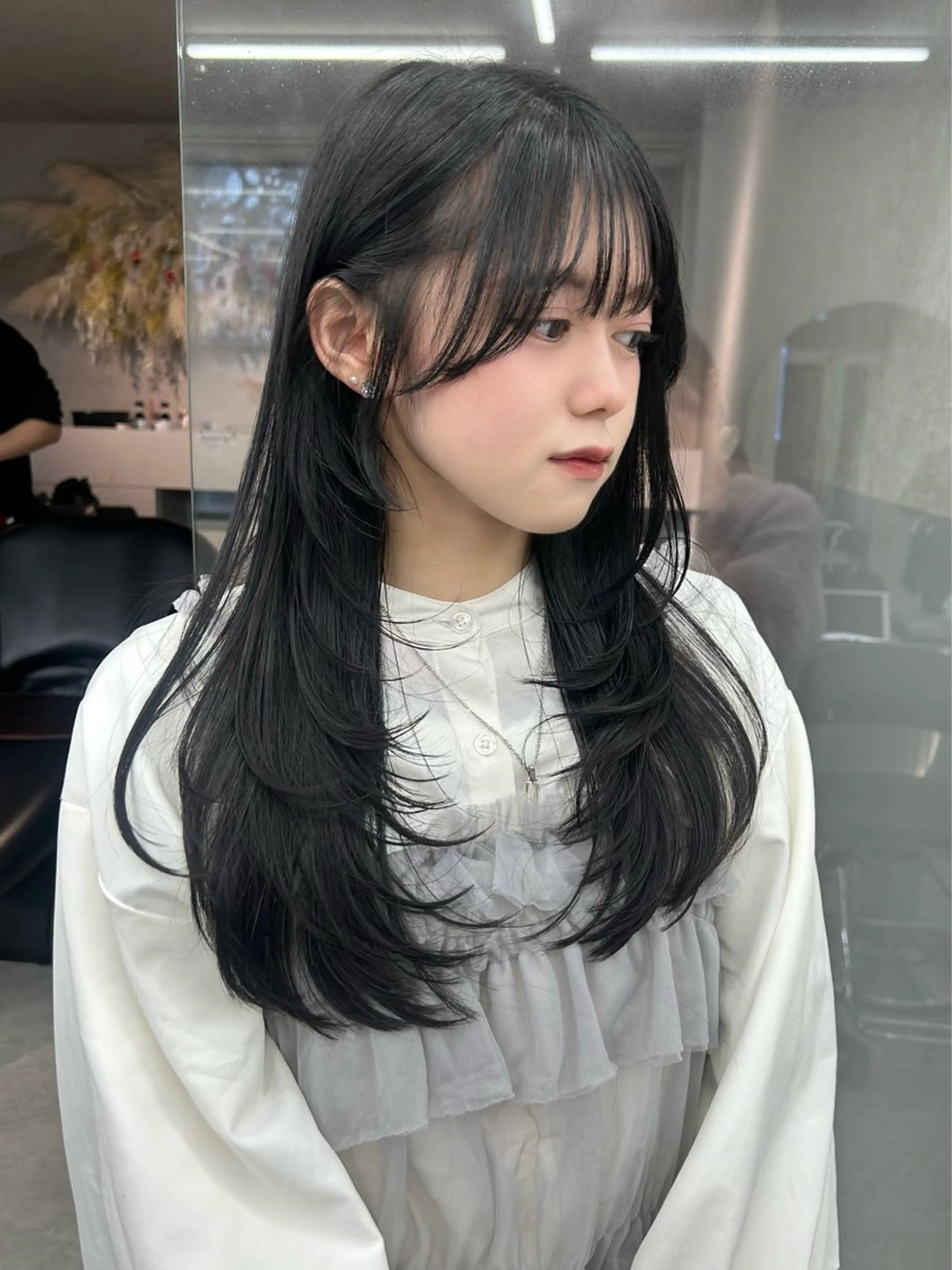 セミロング カラー ヘアアレンジ カット ヘアカラー トリートメント fumika🎀 ベージュのヘアスタイル