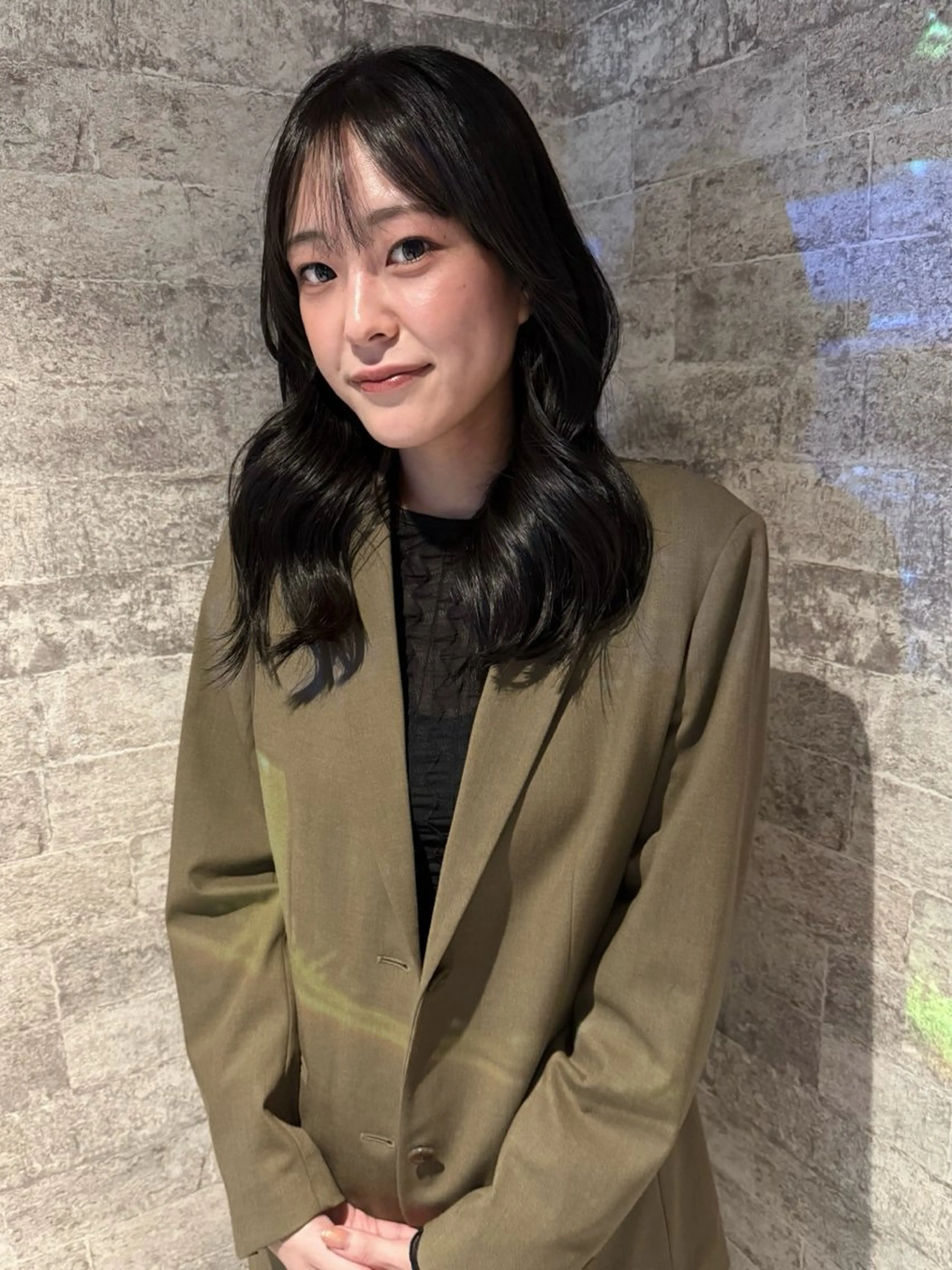 セミロング カラー カット ヘアカラー トリートメント mai / linoah˚✧のヘアスタイル