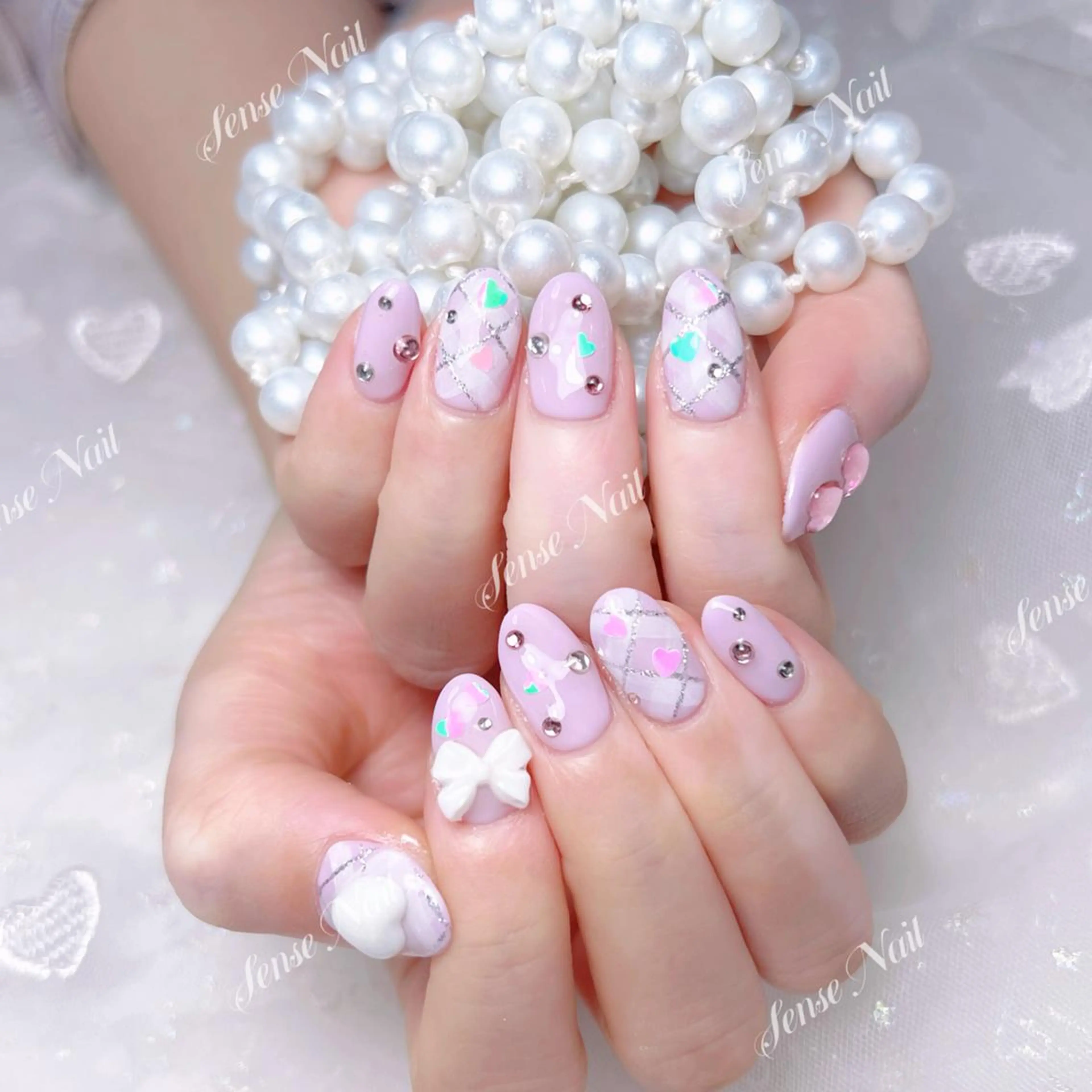 ネイル ハンドネイル ハンドケア 🎀Sense Nail渋谷店🎀のネイルデザイン