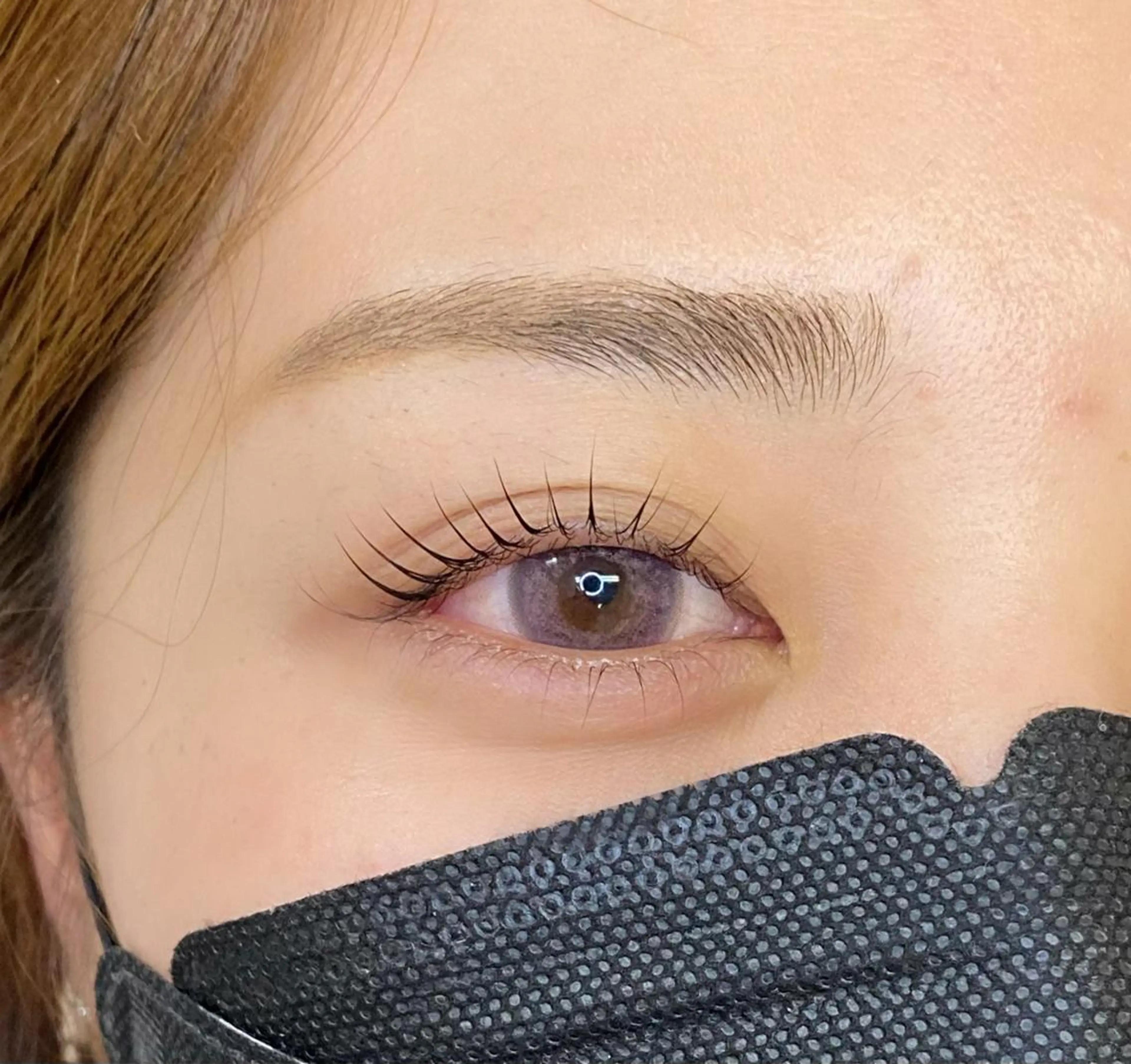 マツエク・マツパ パリジェンヌラッシュリフト 一重×まつ毛パーマ Grace naoのマツエク・マツパデザイン