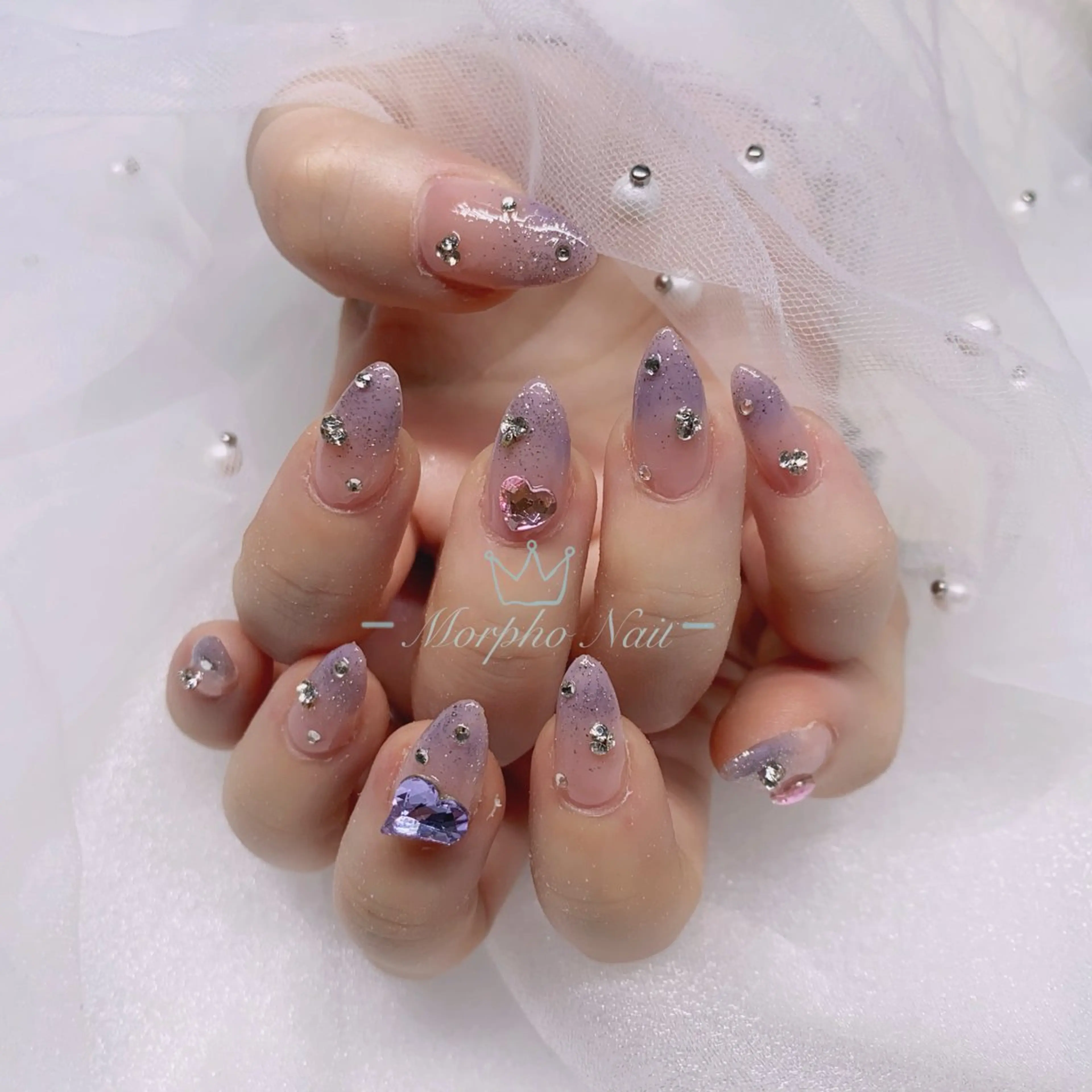 ネイル ハンドネイル Morpho nailのネイルデザイン