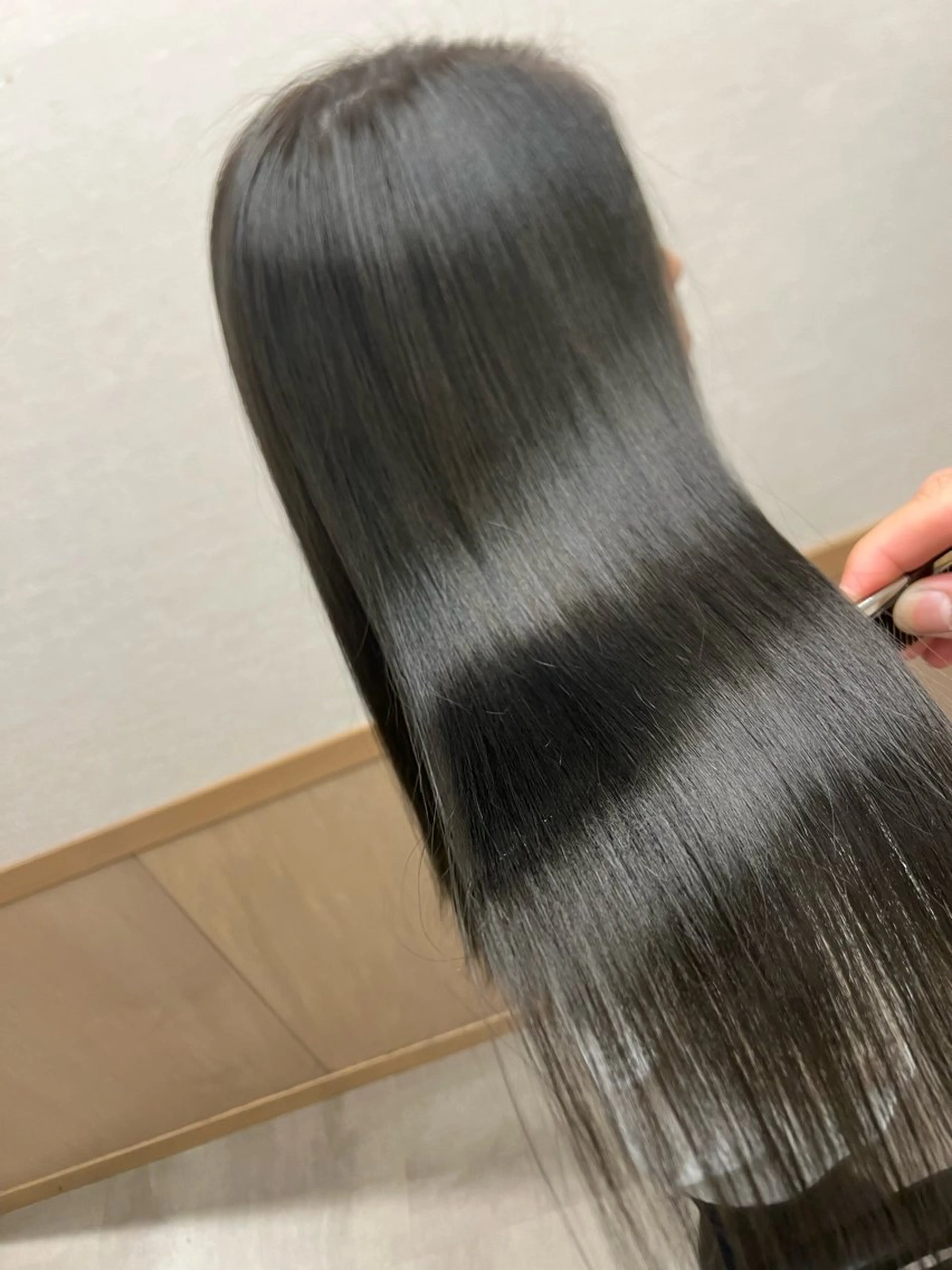 ロング 髪質改善 トリートメント 艶カラー/髪質改善/ 西　大喜(ひろき)のヘアスタイル