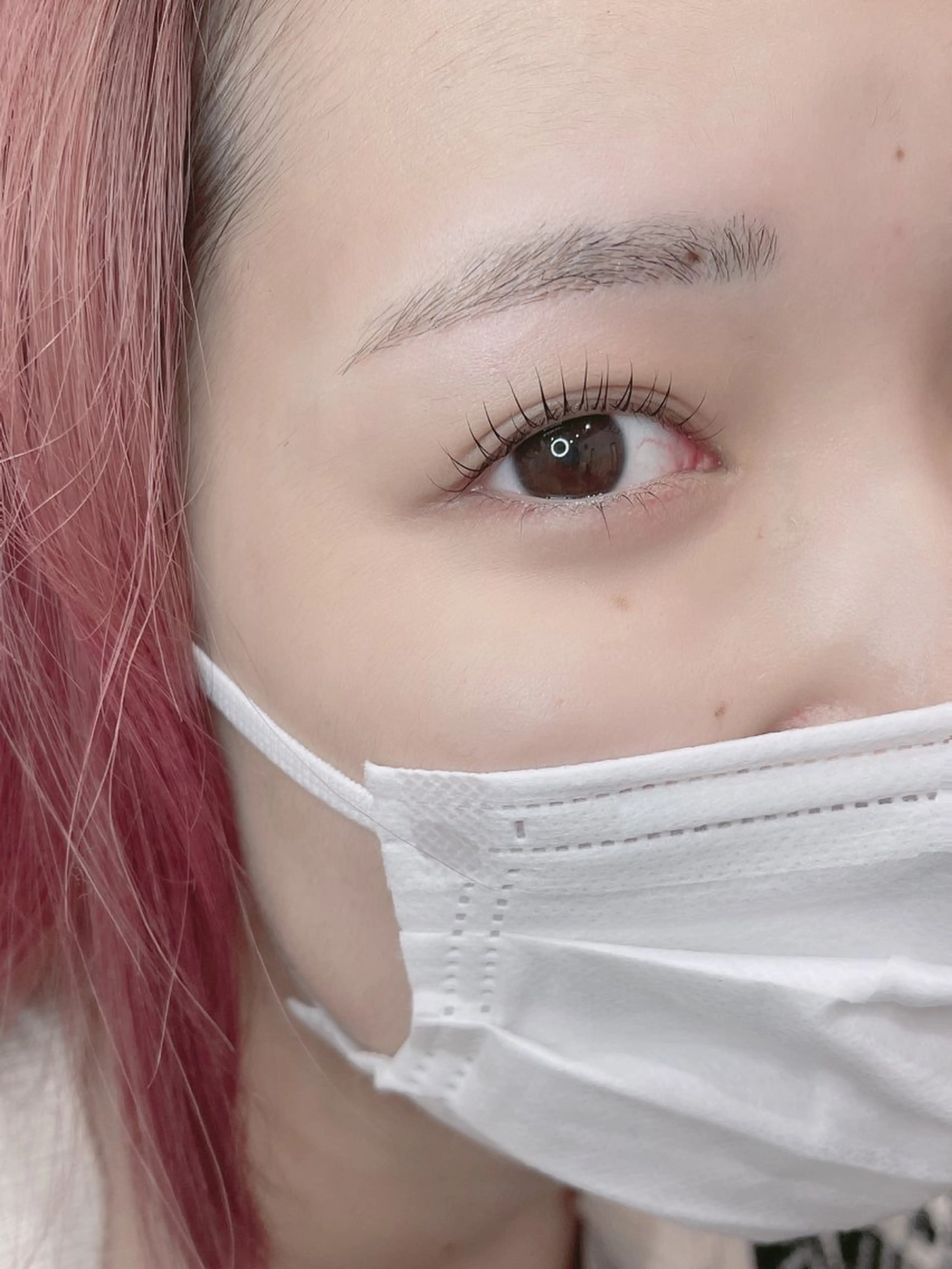 🇰🇷韓国風まつ毛パーマ🇰🇷《BANHADAぷるぷるロッド使用♡》束感仕上げ💜Cカール&LCカール✖️眉waxの写真