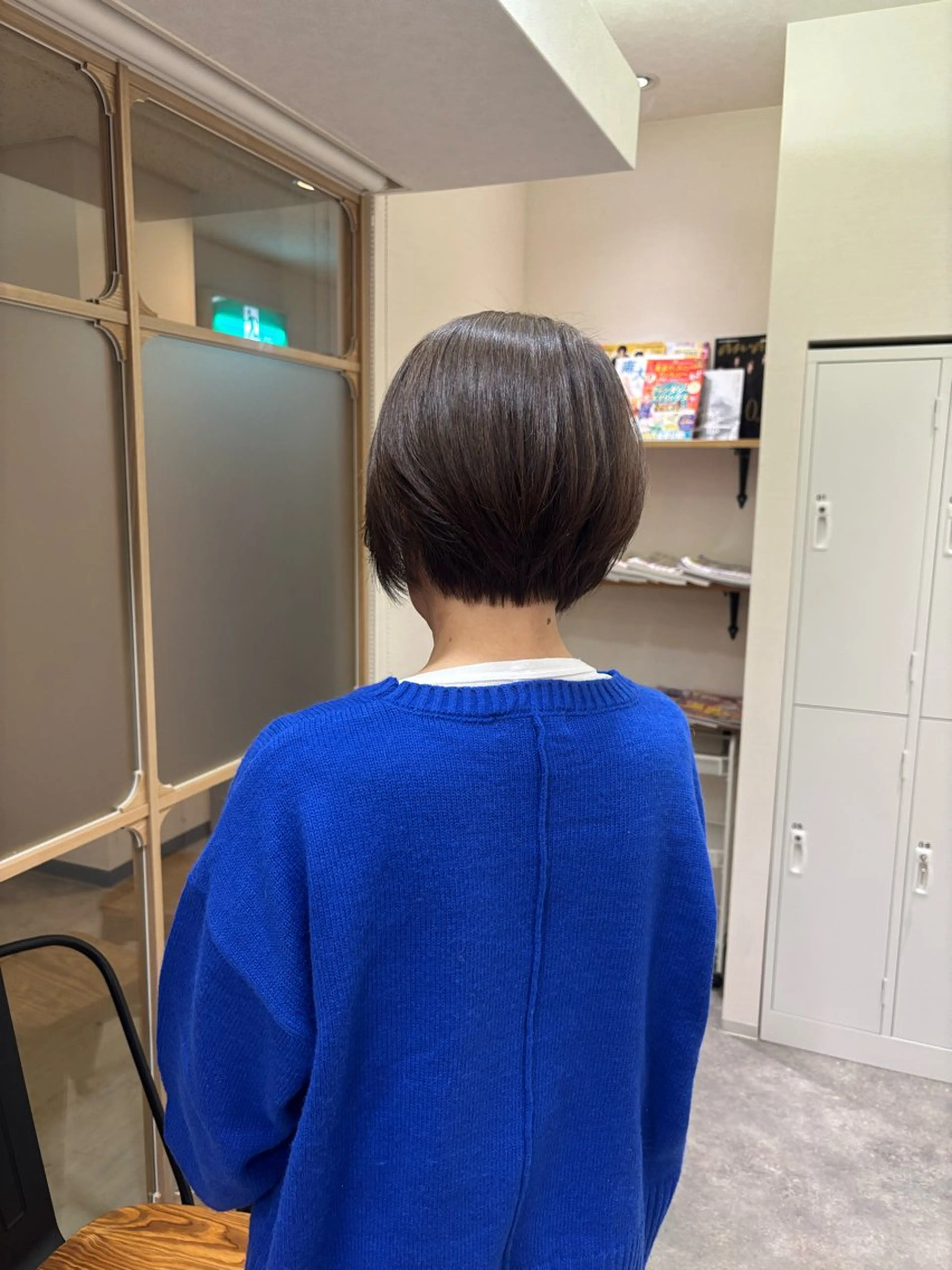 ショート ショートボブ 丸みショート ボブ ショートヘア Rudder 牛嶋のヘアスタイル