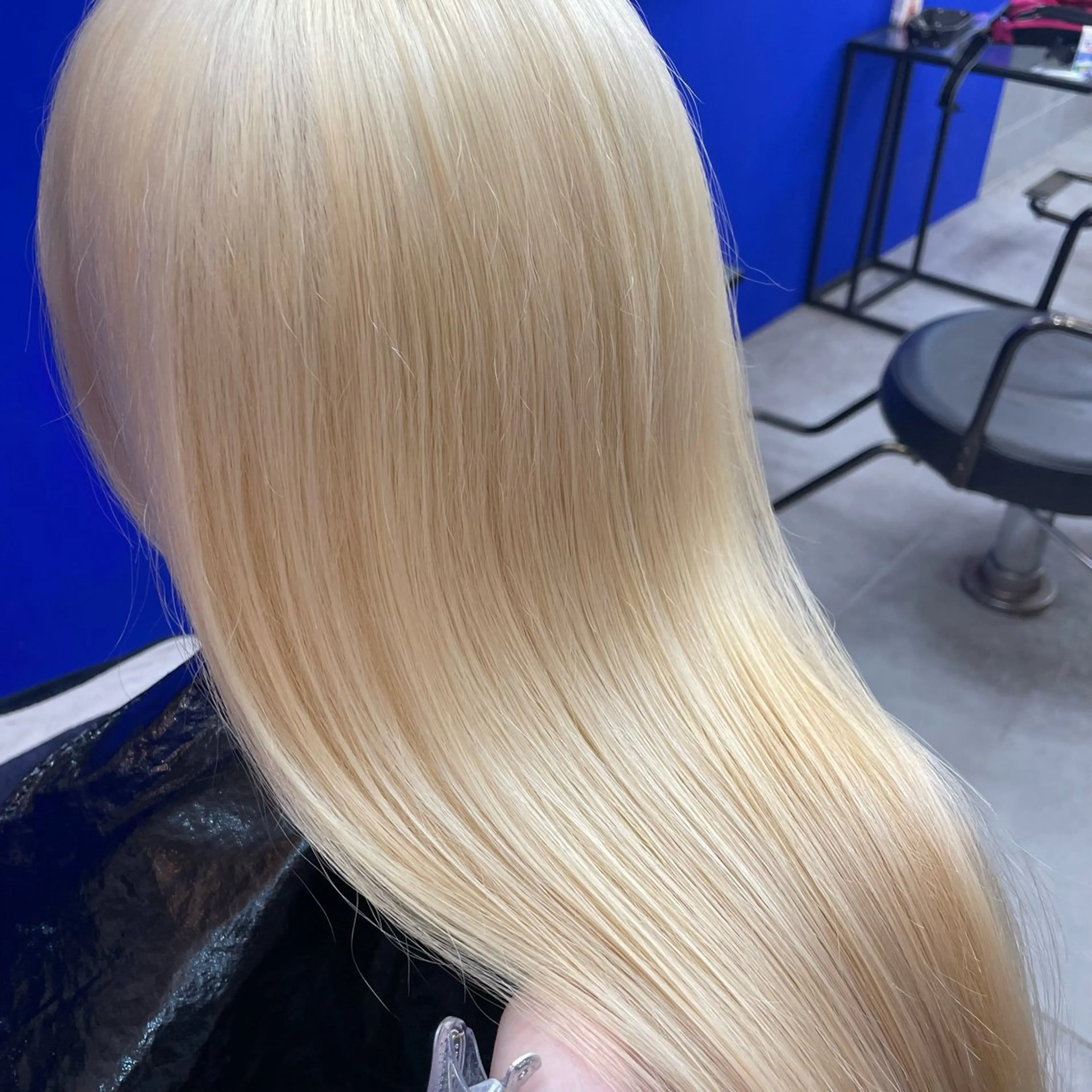 ロング カラー 黒髪 ブロンド ホワイトブロンド MIRROR eyelashes eyebrows所属・ユウナ ︎︎‪ MIRRORのマツエク・マツパデザイン